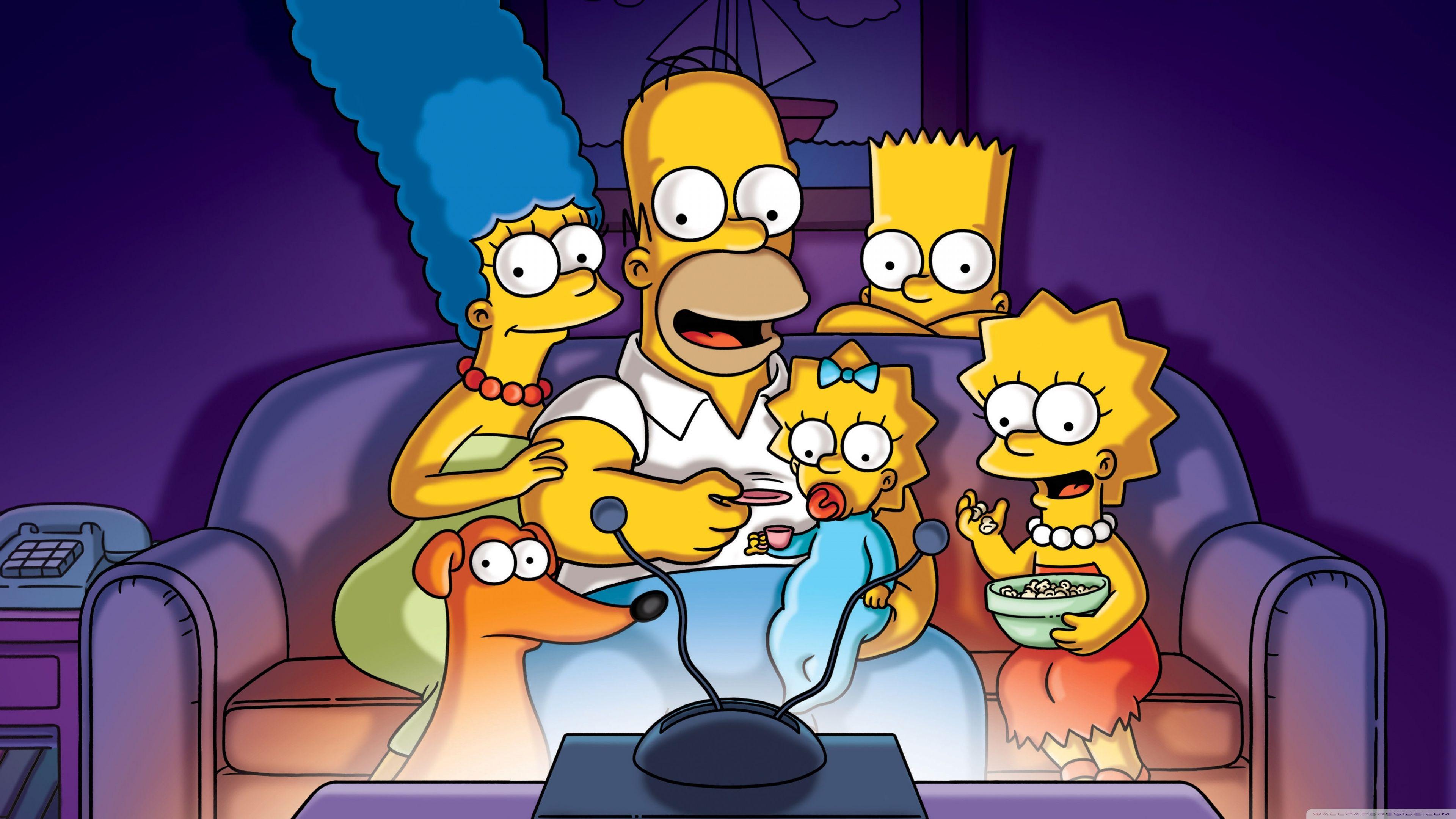 Simpsons 4K Wallpapers Top Free Simpsons 4K Backgrounds WallpaperAccess