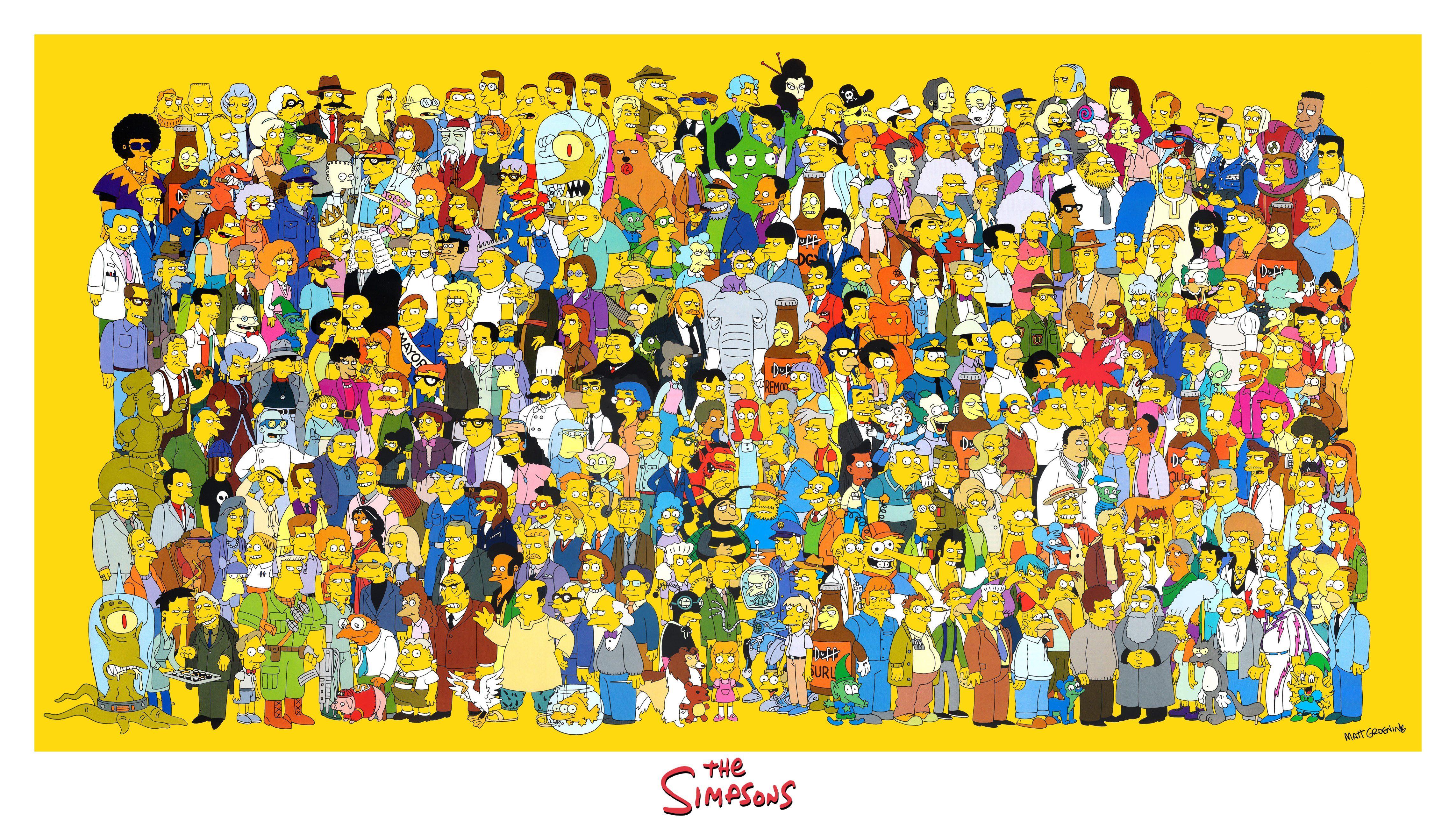 4K Simpsons Wallpapers - Top Free 4K Simpsons Backgrounds - WallpaperAccess