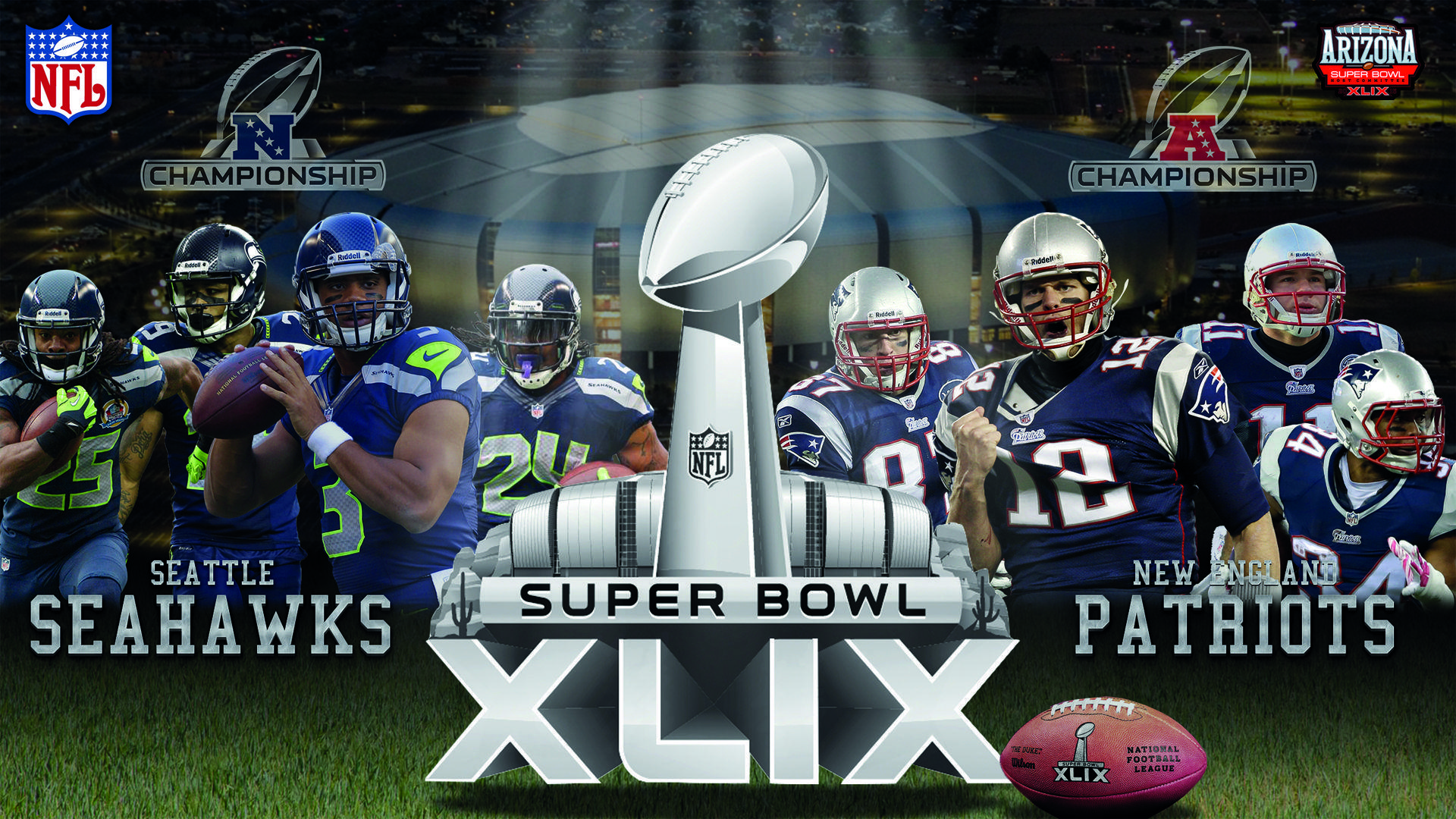 1920x1080 NY Super Bowl Wallpaper. Super Saiyan