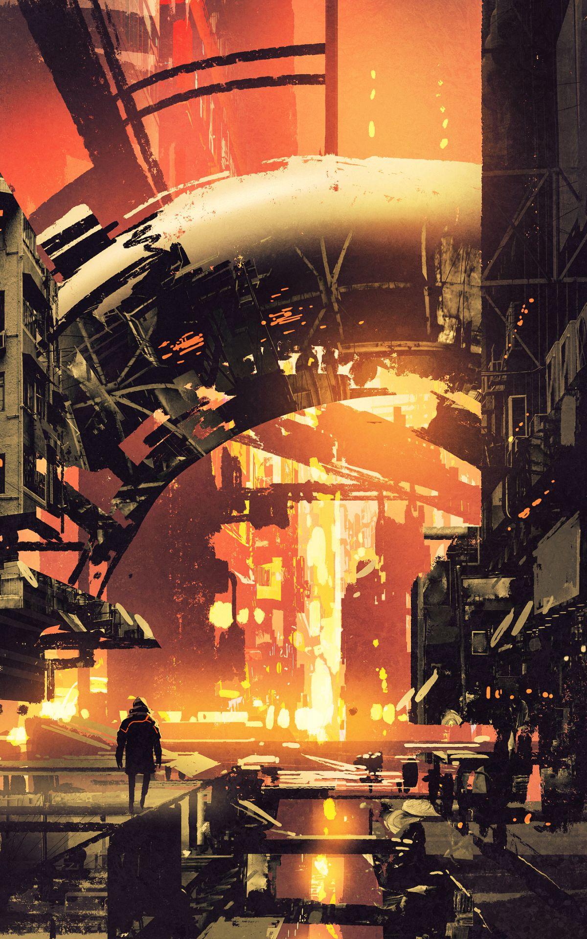 1200x1920 Sci Fi Cyberpunk (1200x1920) Wallpaper