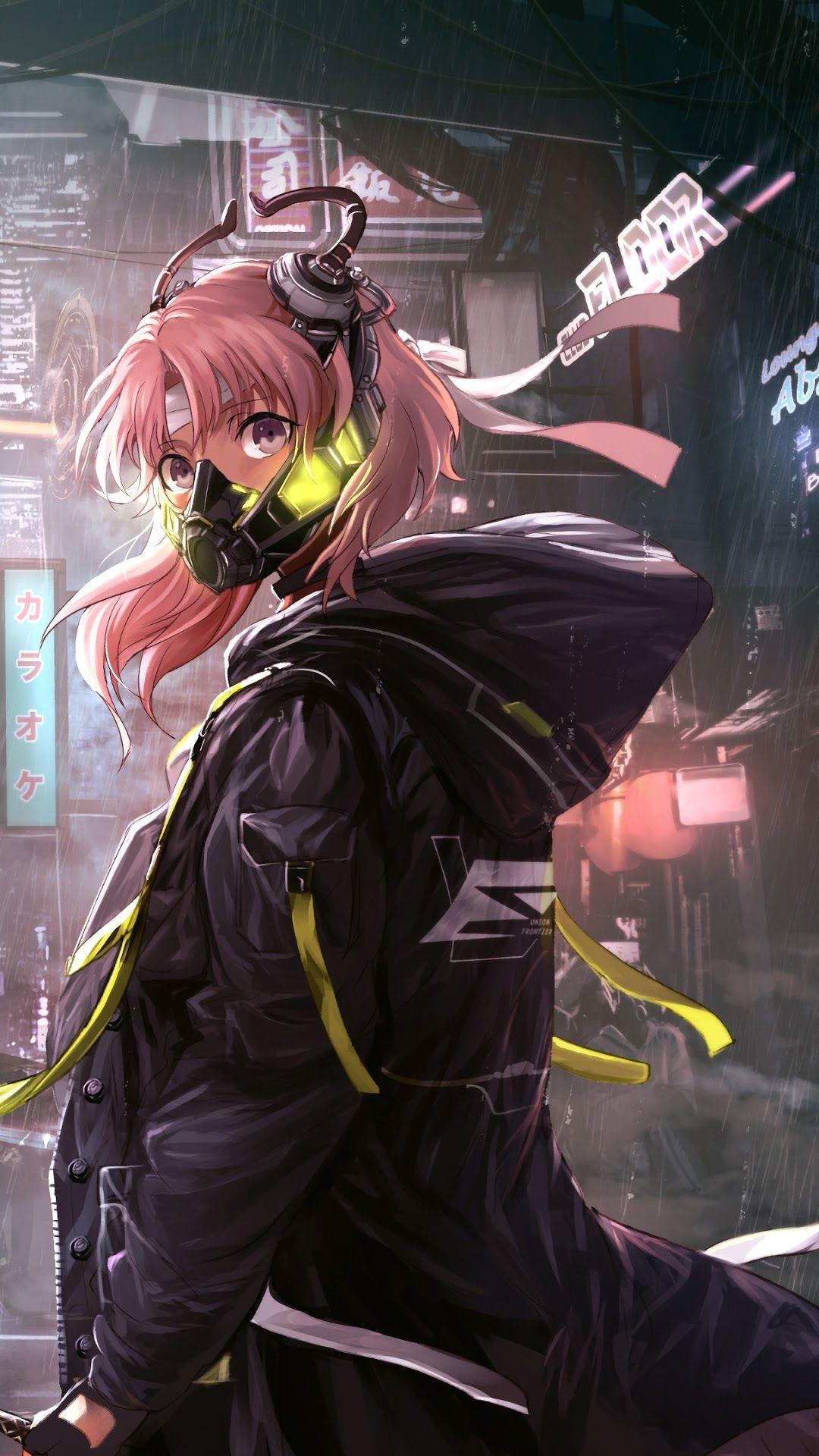 Cyberpunk Anime Girl Wallpapers Top Free Cyberpunk Anime Girl Backgrounds Wallpaperaccess 5376