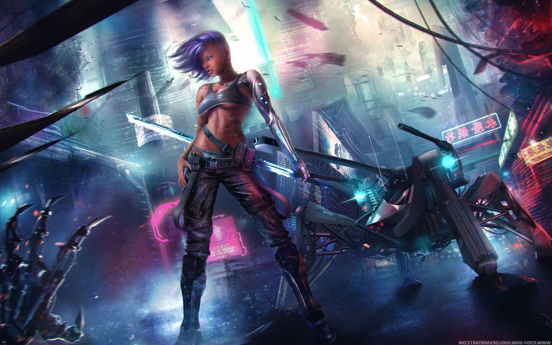 1920x1200 Asian Cyberpunk 2077 Wallpaper