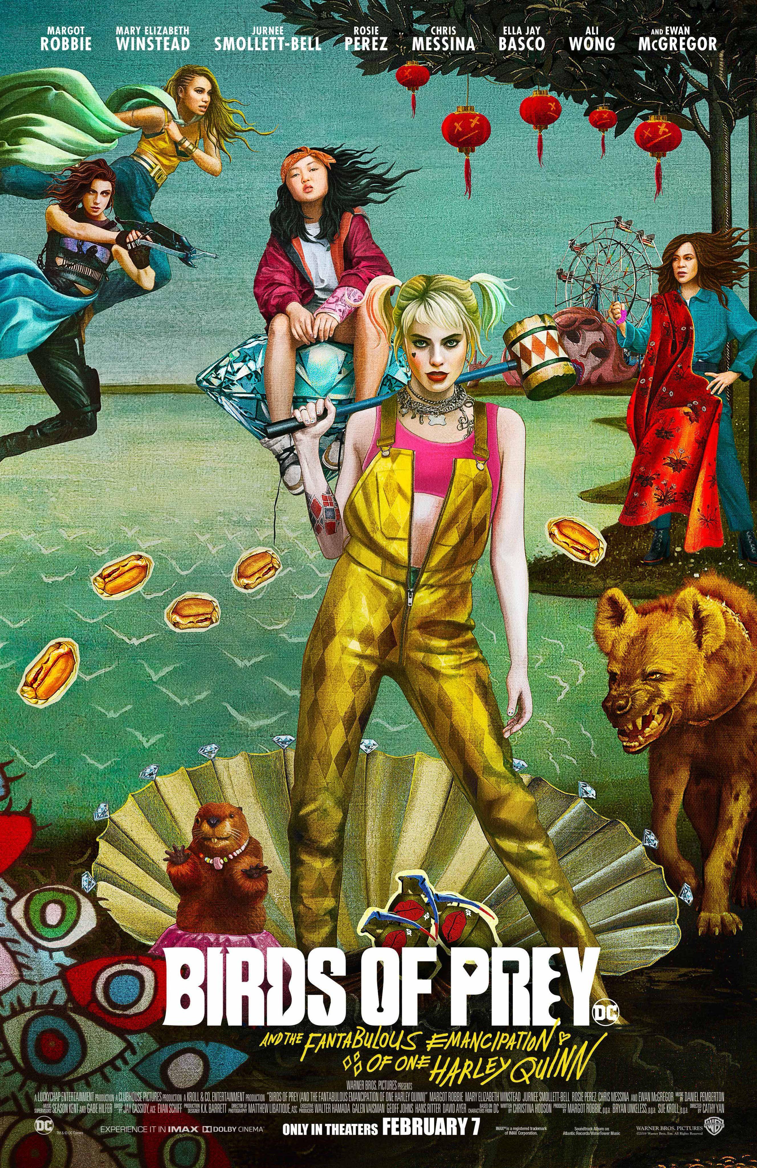 2656x4096 Birds of Prey debuts new movie poster