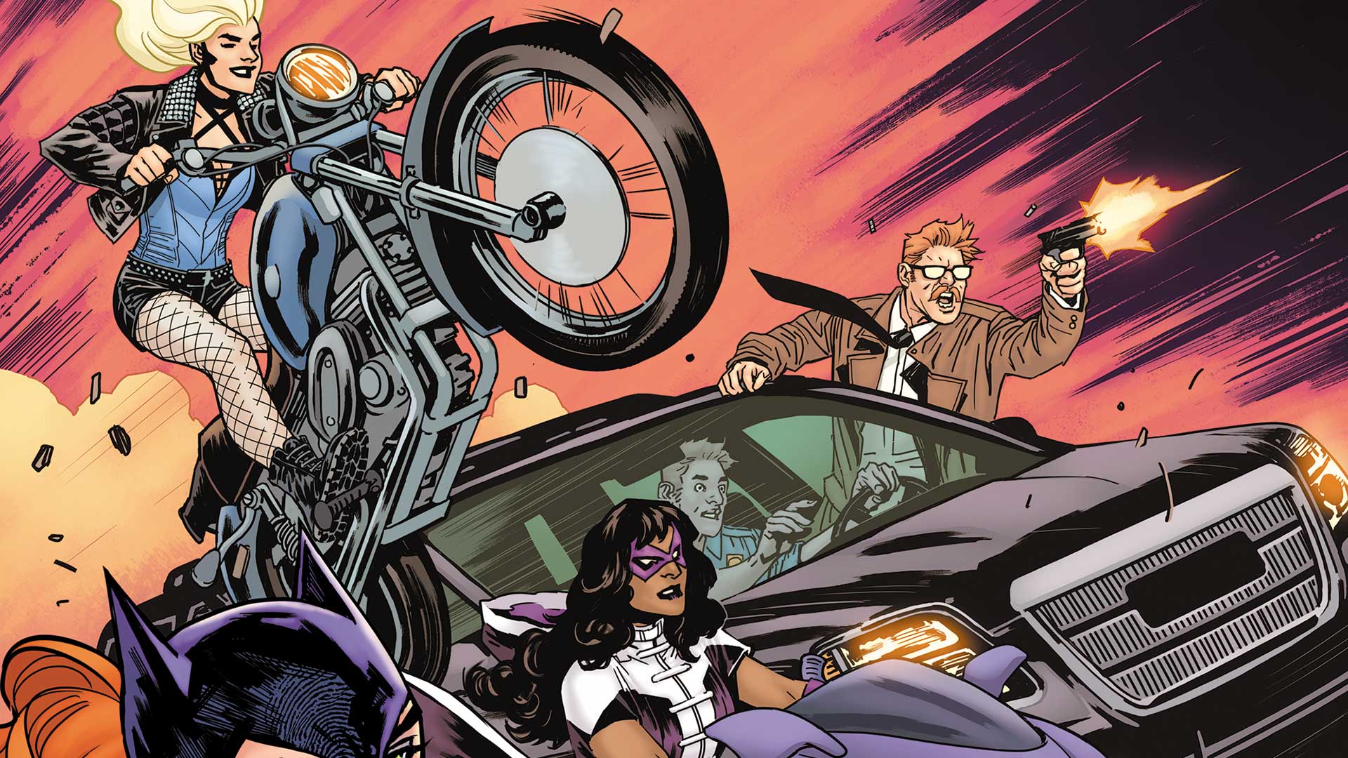 1920x1080 Free download BATGIRL AND THE BIRDS OF PREY 2 DC [1920x1080]