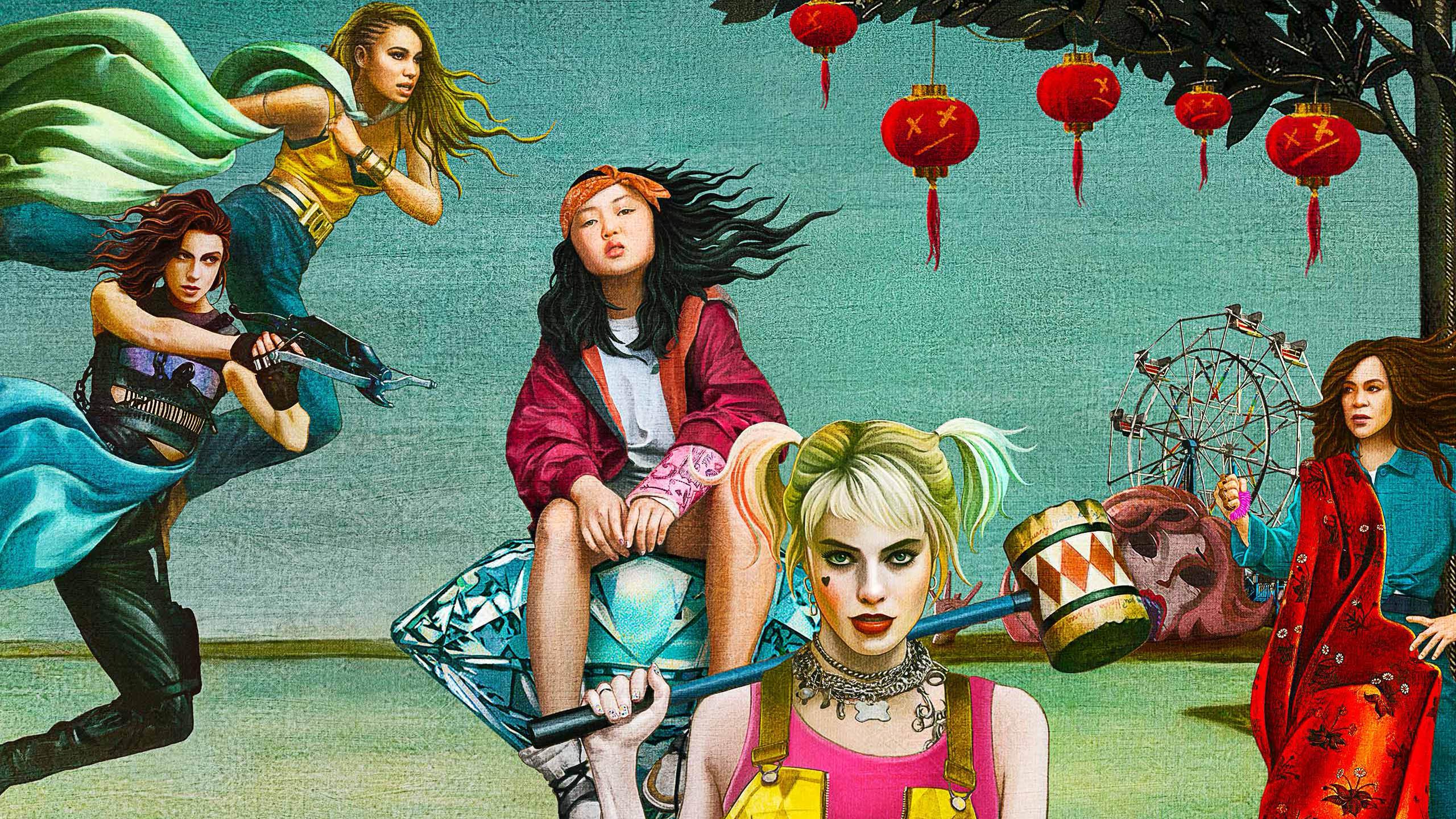 2560x1440 Birds of Prey debuts new movie poster