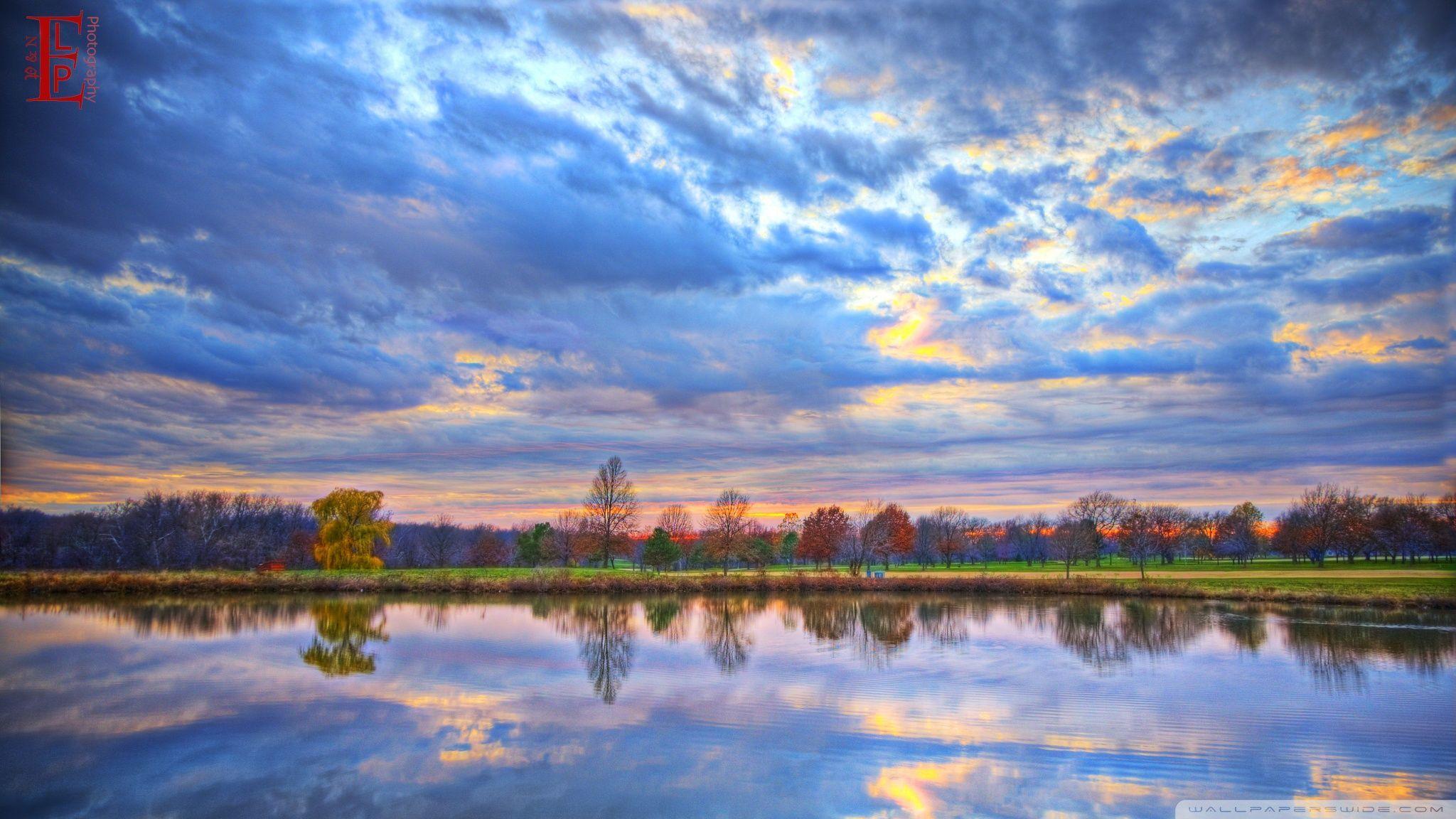 2048x1152 Pastel Landscape Wallpaper HD Wallpaper