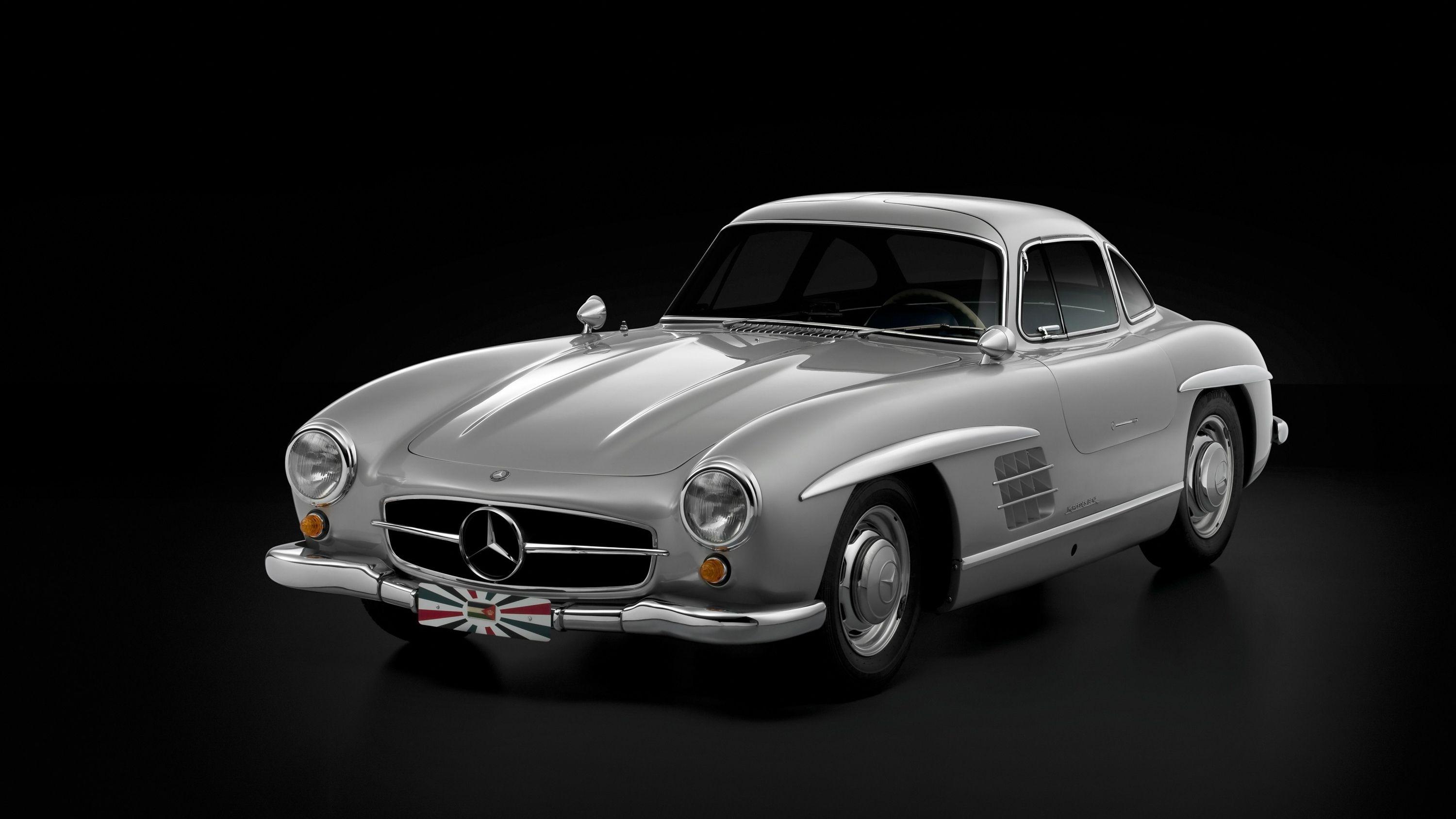 3000x1689 Super Rare 1955 Mercedes Benz 300SL Gullwing Goes Gone In 60