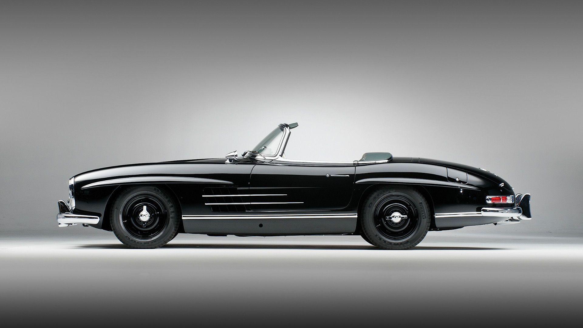 Mercedes Benz 300sl машинка чёрная