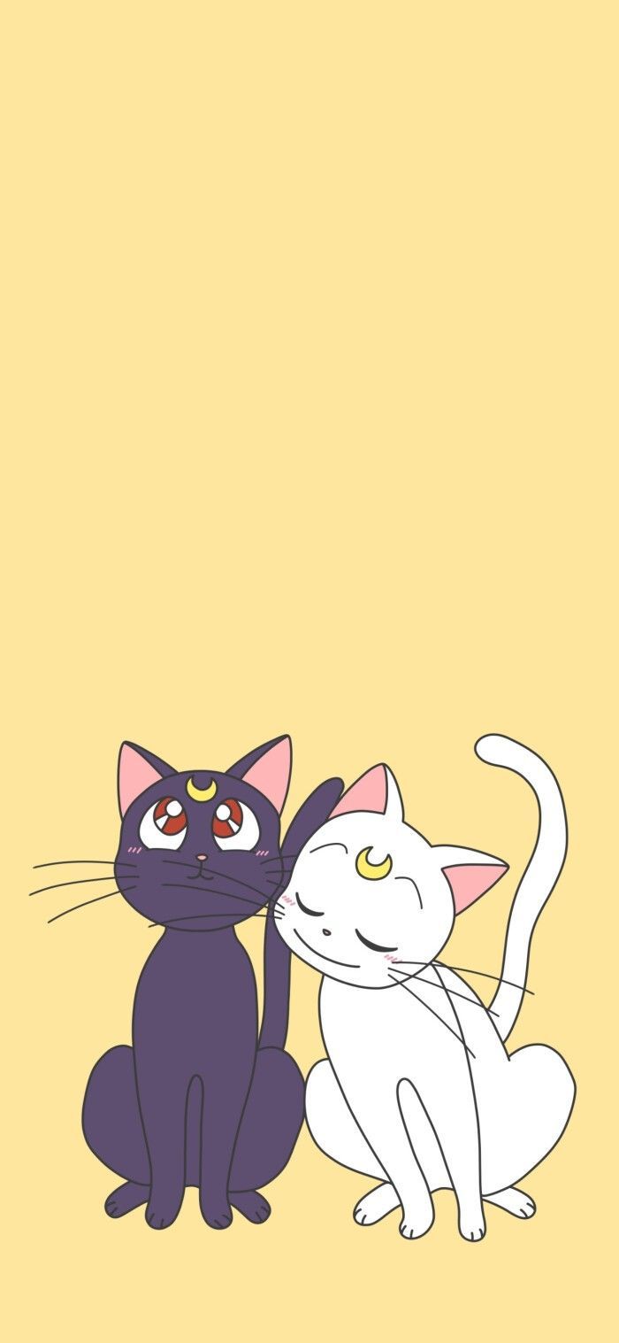 700x1517 Luna And Artemis Wallpaper