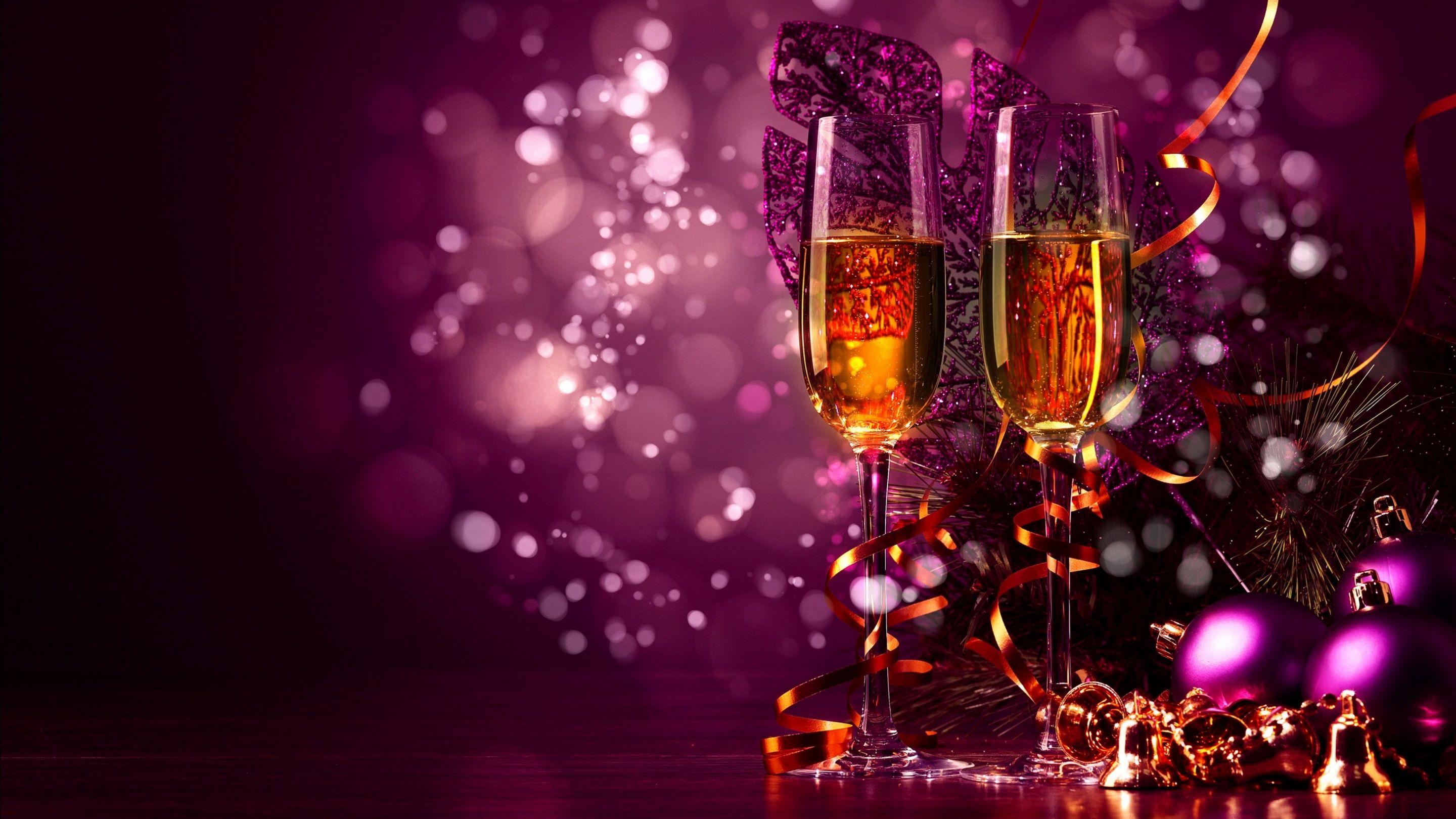 2880x1620 New Year Party Wallpaper