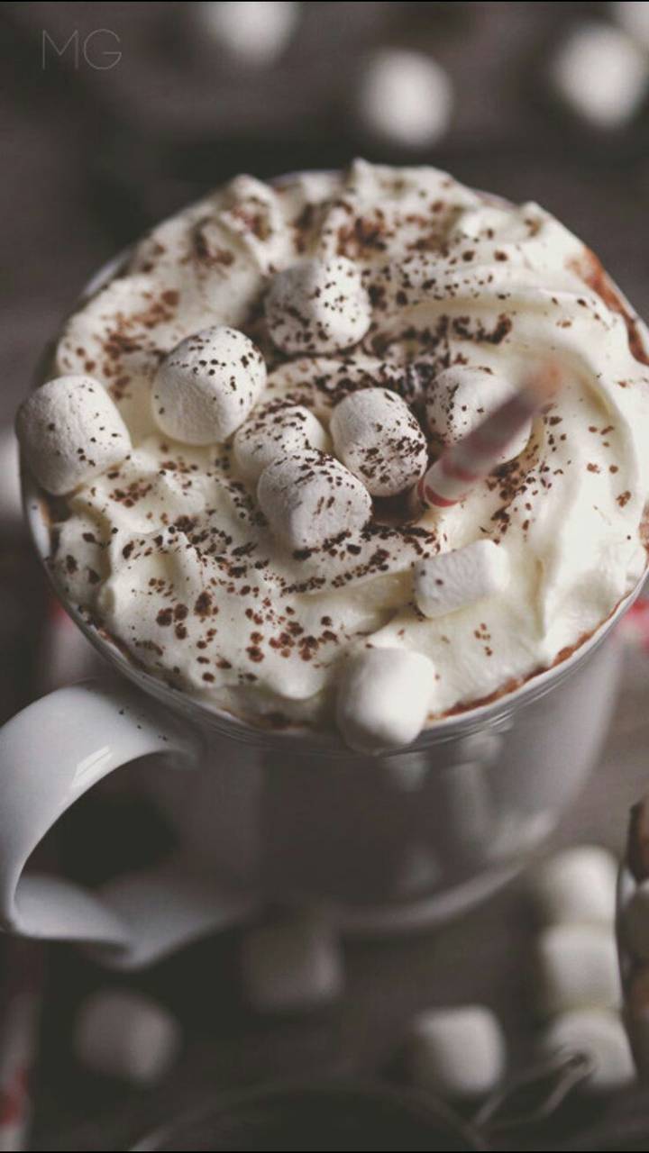 720x1280 Christmas hot cocoa wallpaper