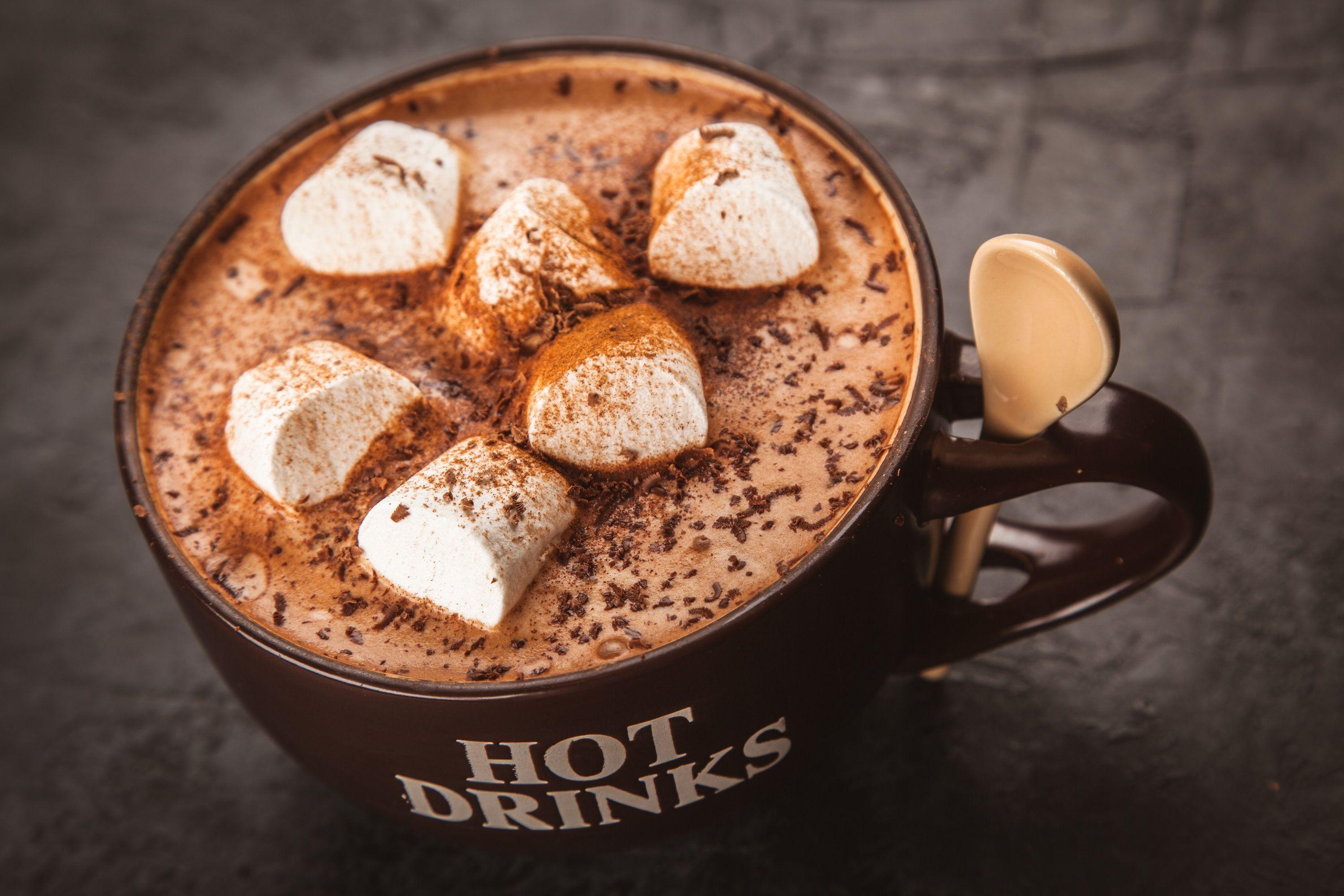 3000x2000 #marshmallows, #Hot Cocoa, #cup, #marshmellows, #drink