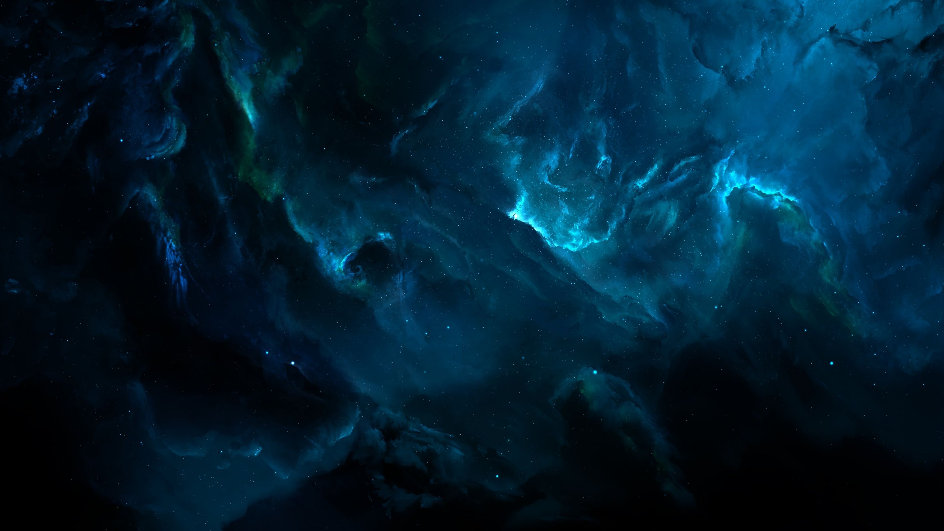 3300x1856 4K Blue Galaxy Sky Abstract 4K