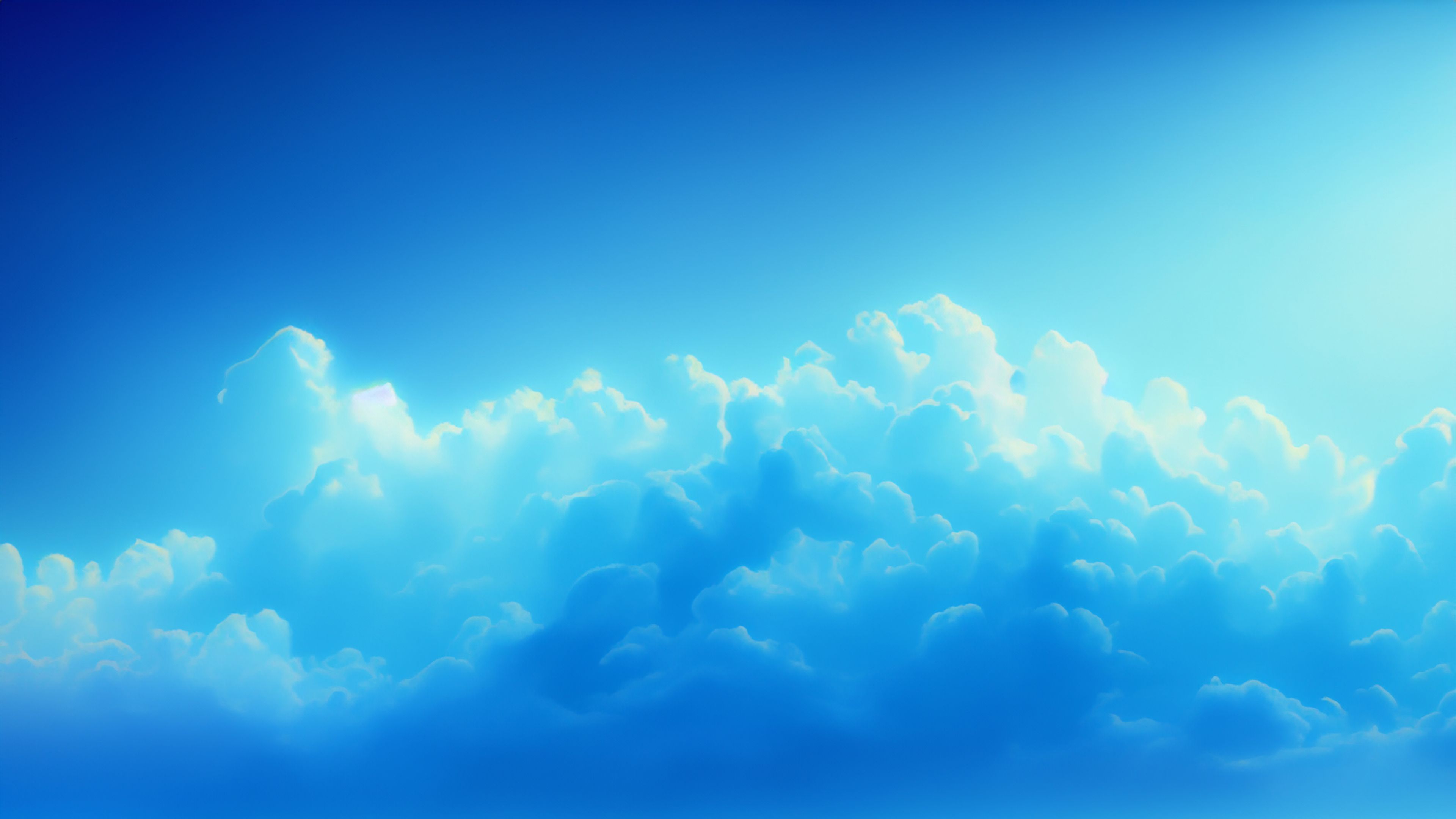 3840x2160 Blue Sky Wallpaper 4K