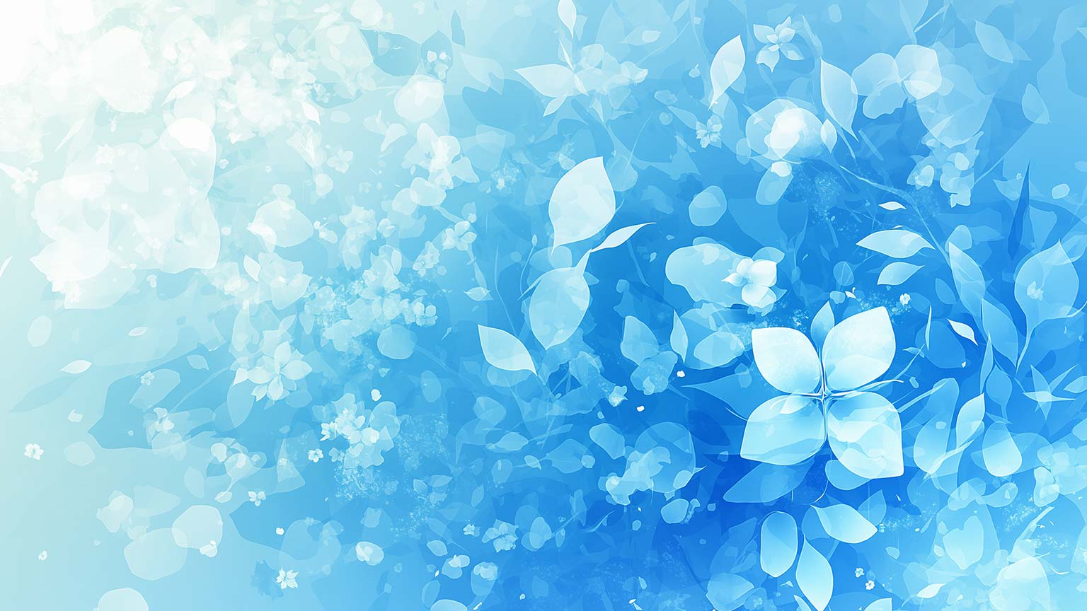 1536x864 Leaves Light Blue Desktop Wallpaper Leaves Wallpaper in 4K