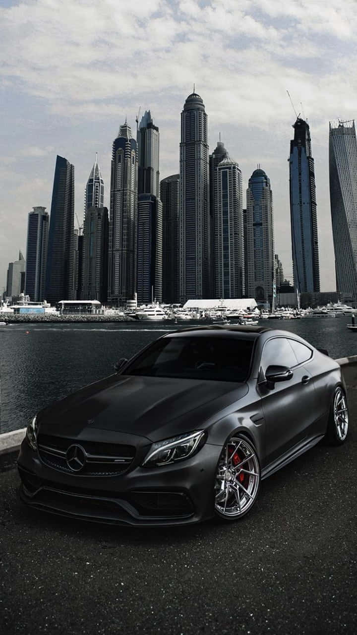 720x1280 Download Making luxury mobile with the Mercedes Benz Phone Wallpaper