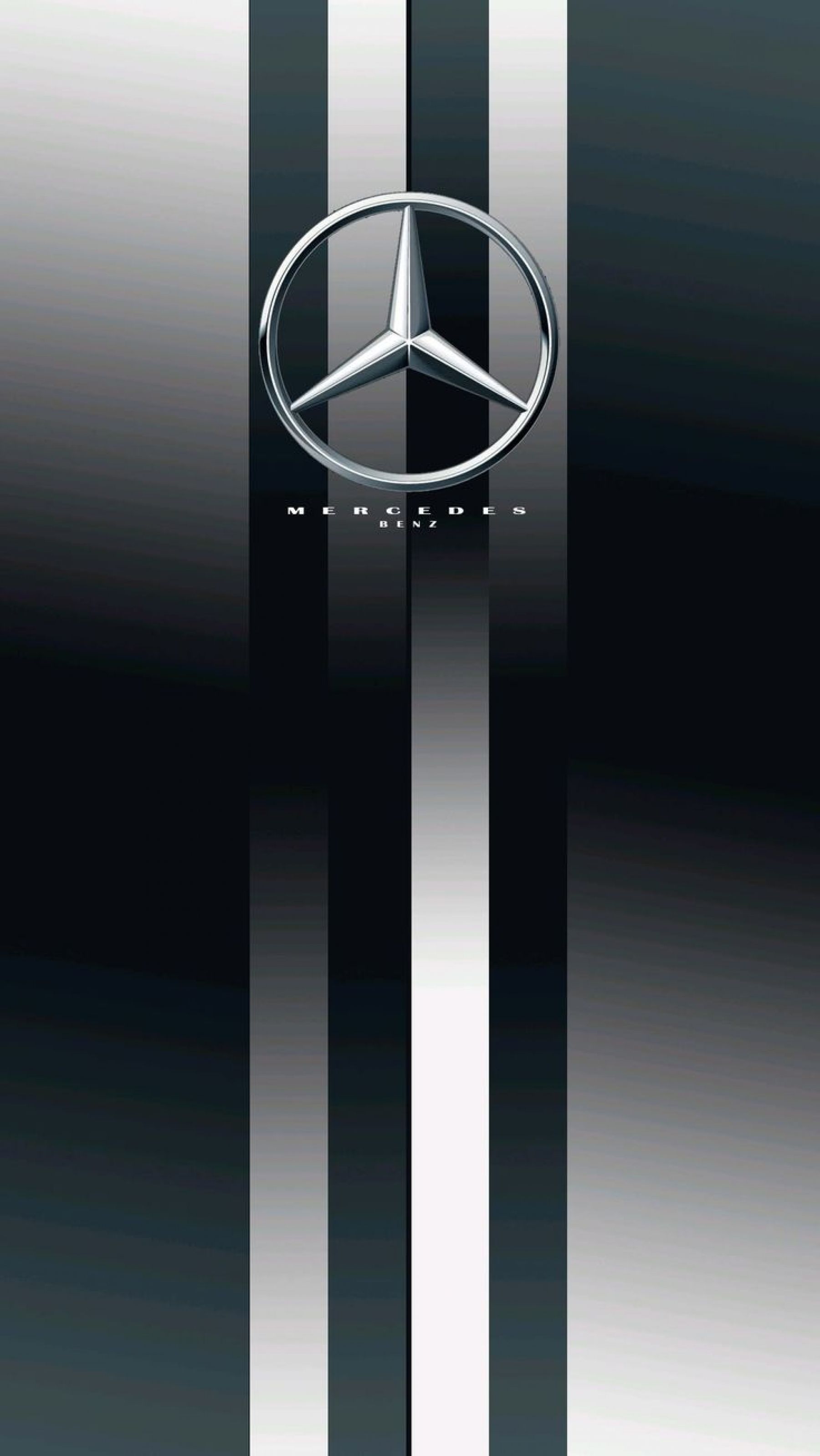 1800x3198 Mercedes Benz Logo Creative Unique
