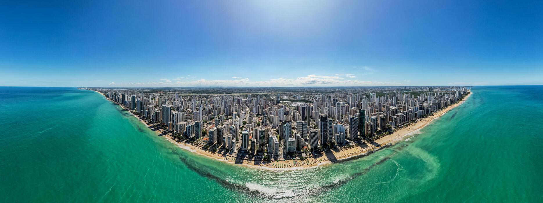 1870x700 Aerial view of Recife, capital of Pernambuco, Brazil