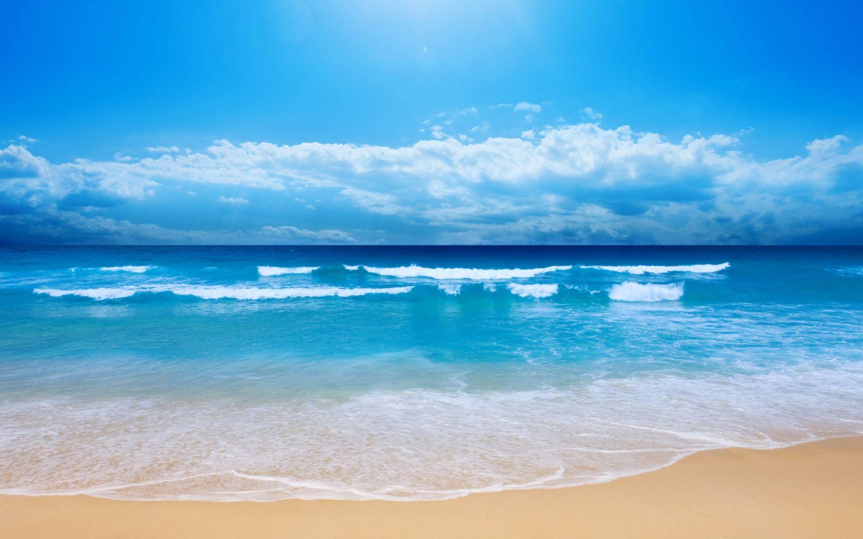 1680x1050 Free download Small Sea Wave HDTV 1080p Wallpaper HD Wallpaper