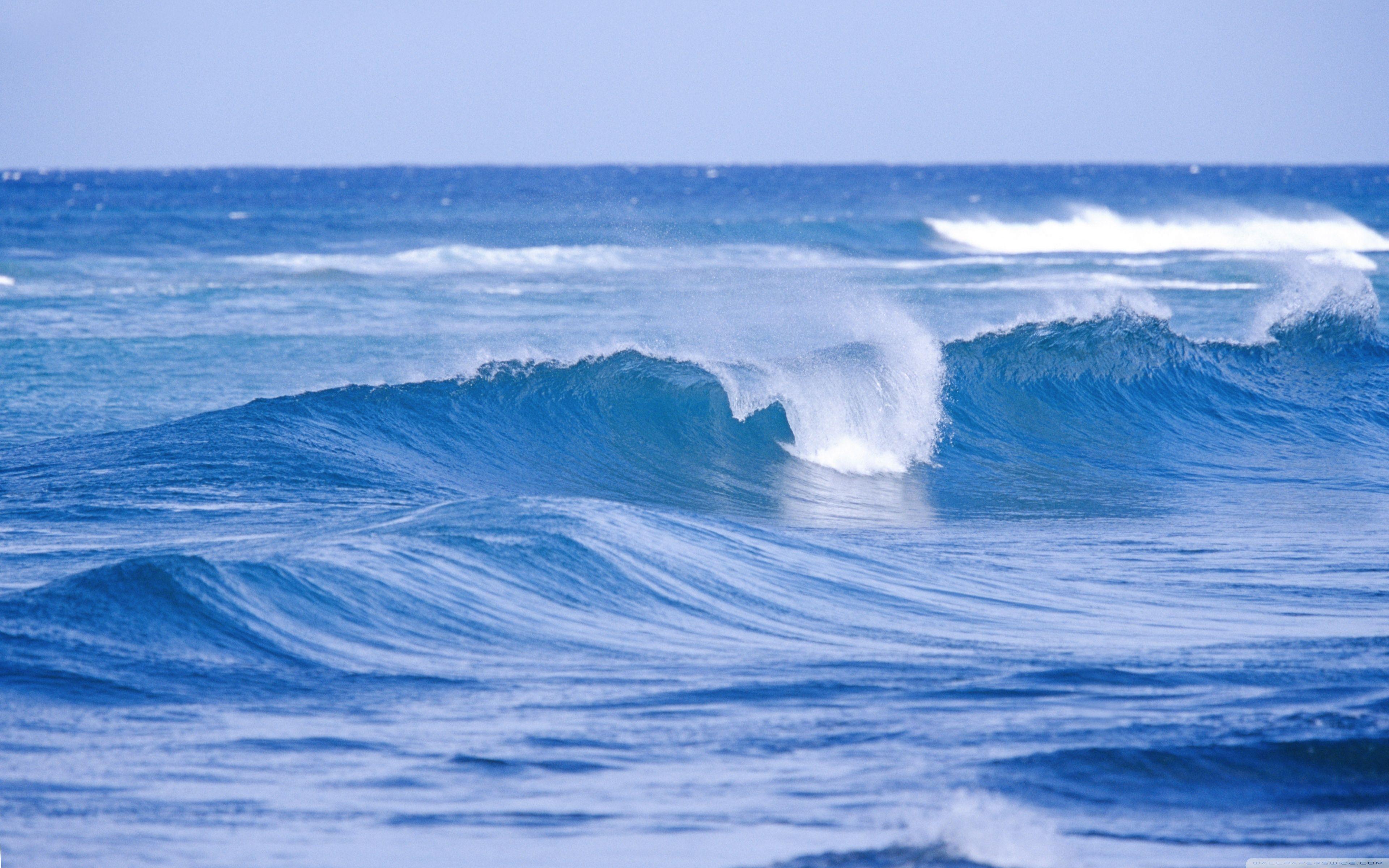 3840x2400 Related Wallpaper Sea Waves, HD Wallpaper & background