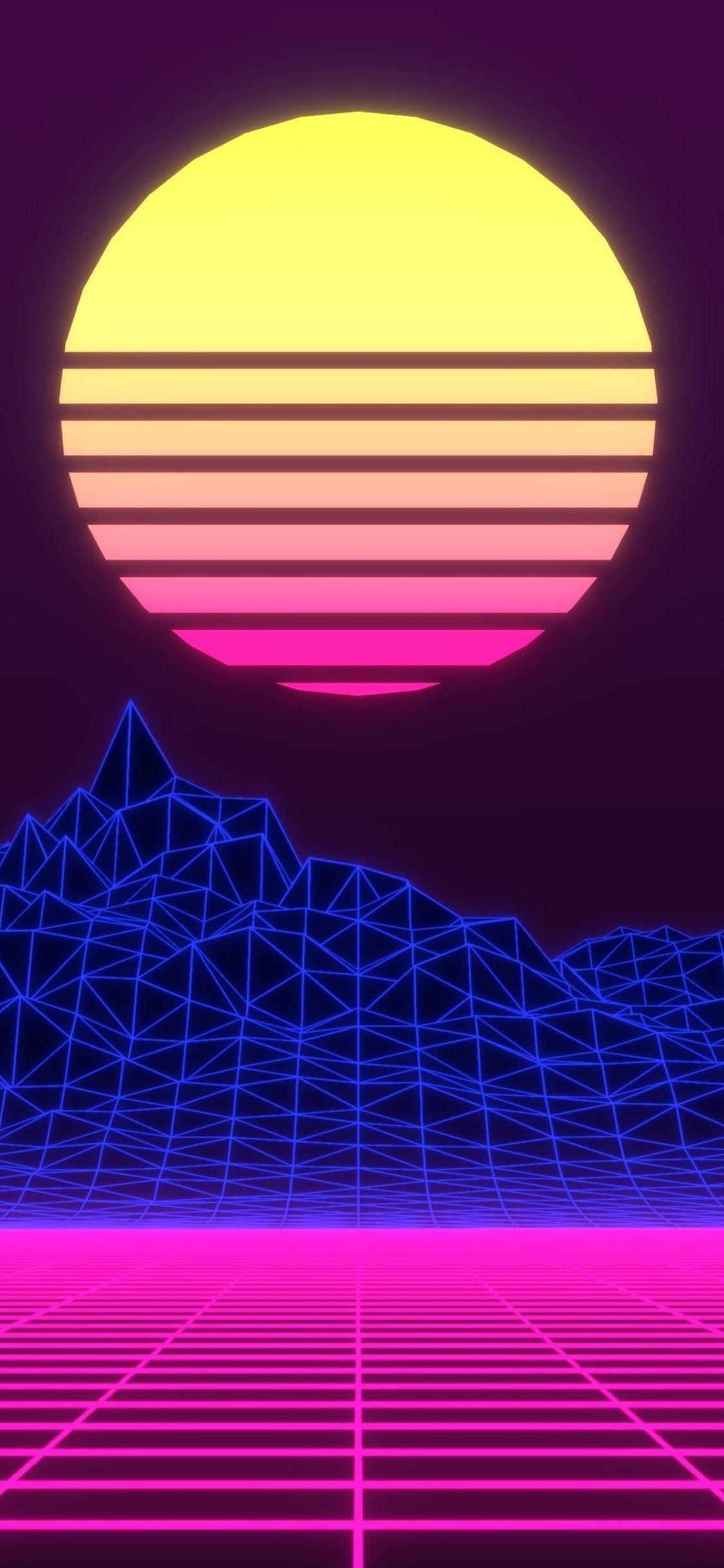 Neon Minimalist iPhone Wallpapers Top Free Neon Minimalist iPhone