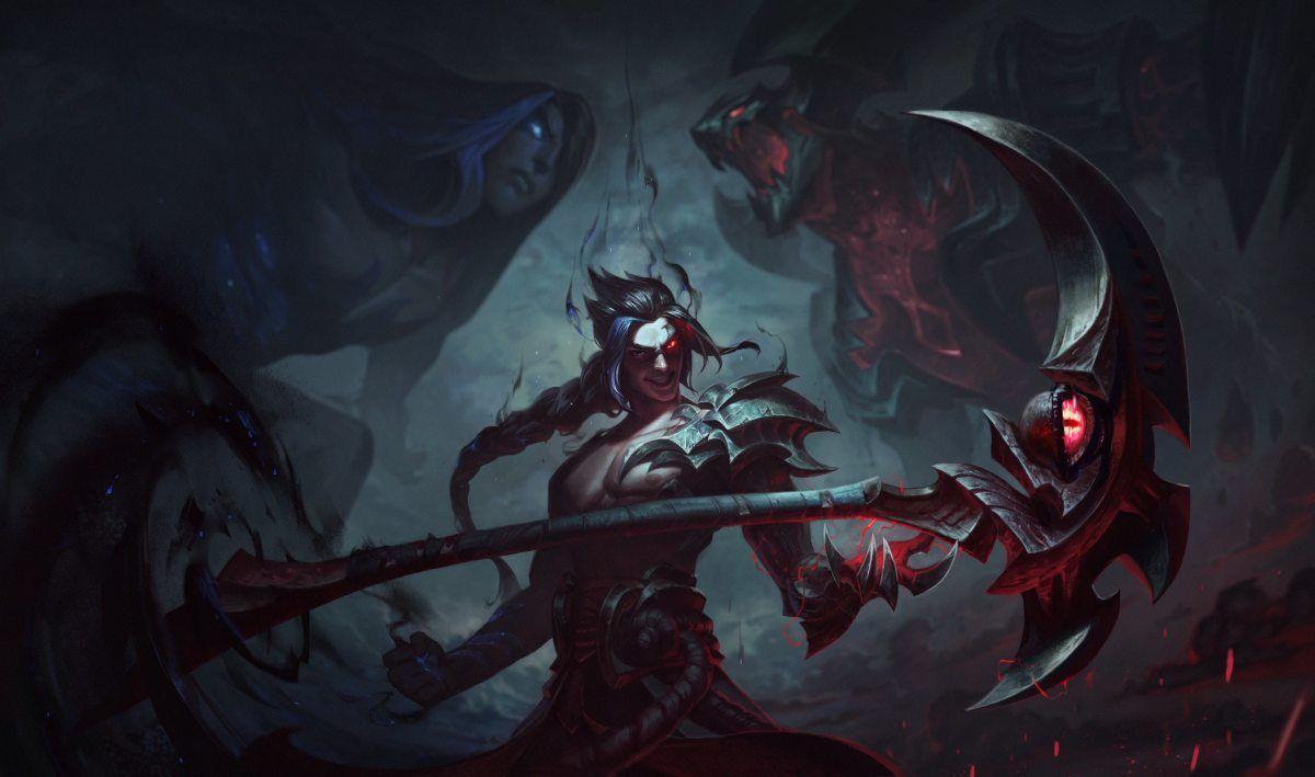 1200x709 Classic Kayn Splash Art HD 4k Wallpaper Background Official Art