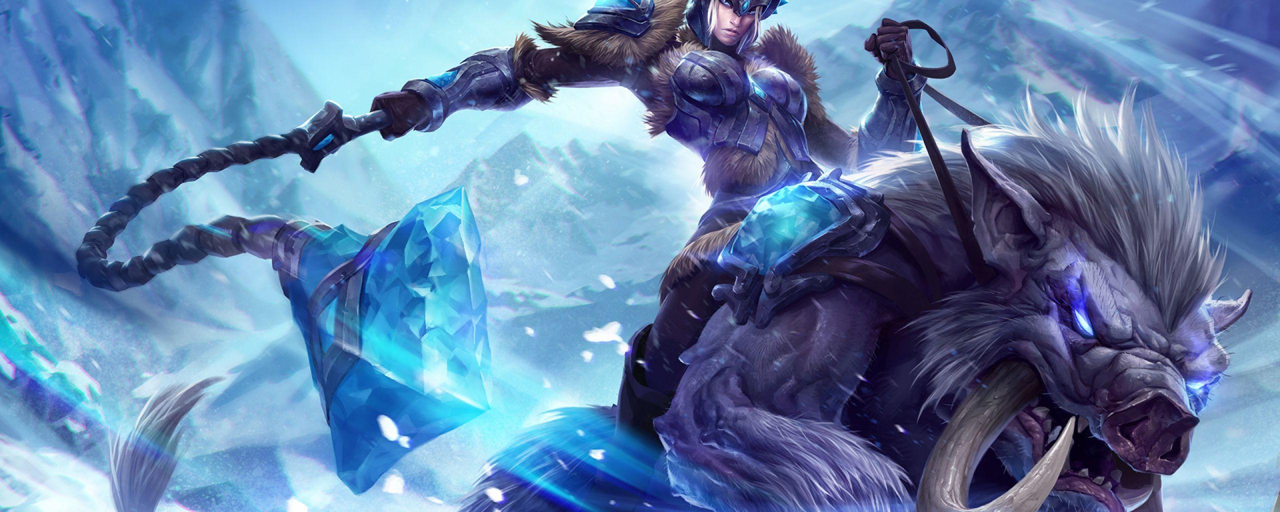 2560x1024 league of legends, sejuani, monster 2560x1024 Resolution