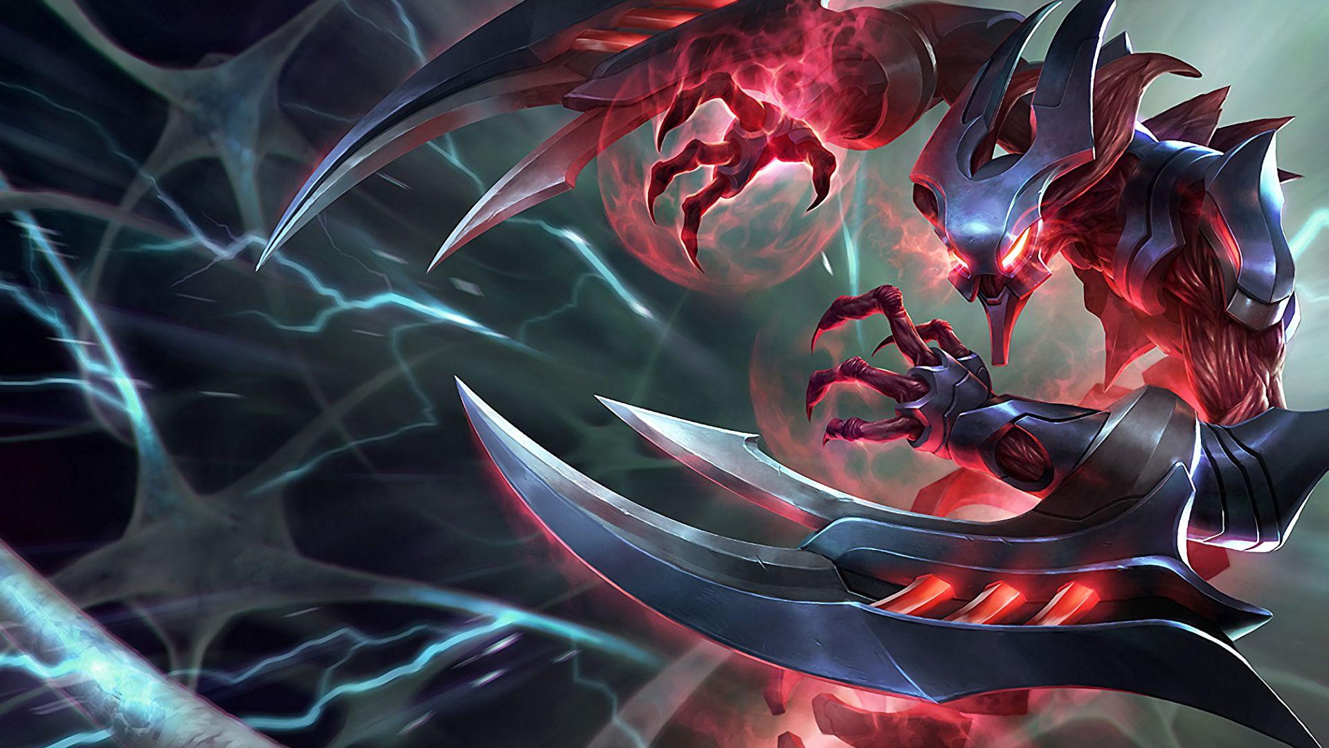 1920x1080 Image League of Legends sorcery Monsters nocturne Fantasy 1920x1080