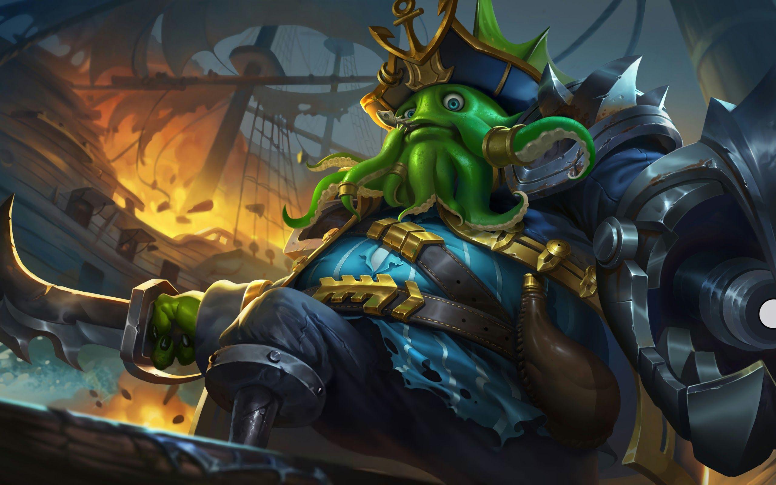 2560x1600 Bane Deep Sea Monster Skin Mobile Legends 4K Wallpaper