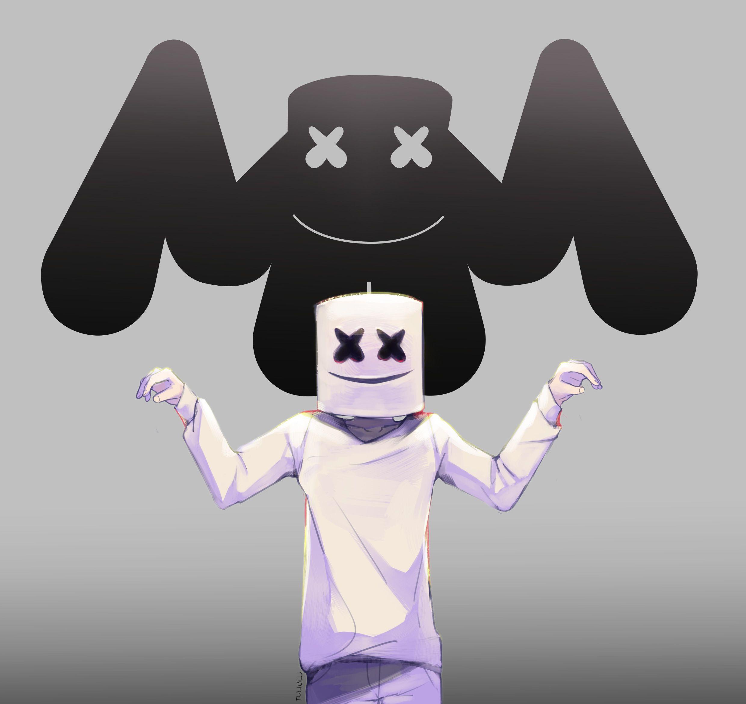 2480x2339 Marshmello Wallpaper Animated