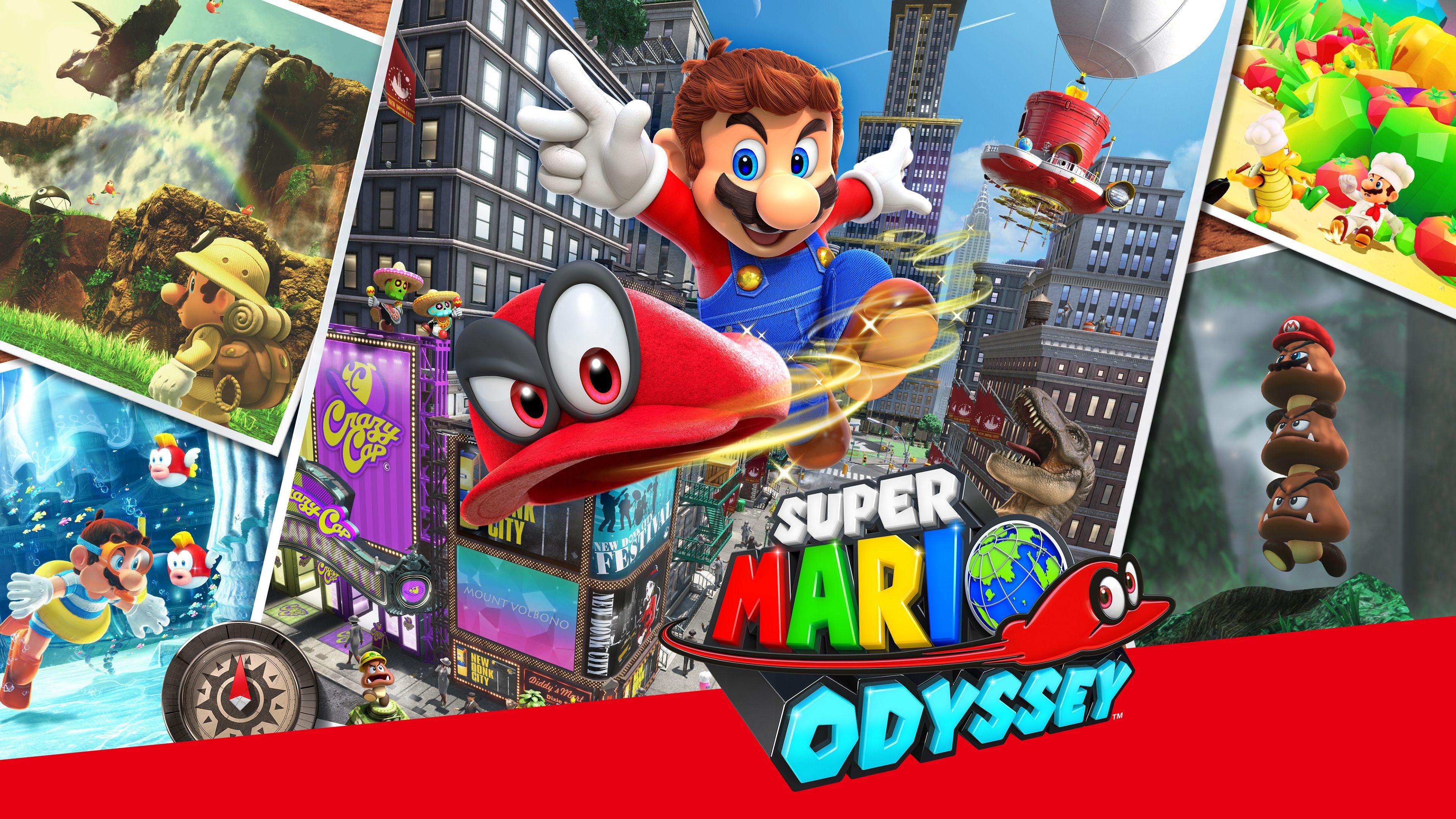 3840x2160 Super Mario Odyssey 4k, HD Games, 4k Wallpaper, Image