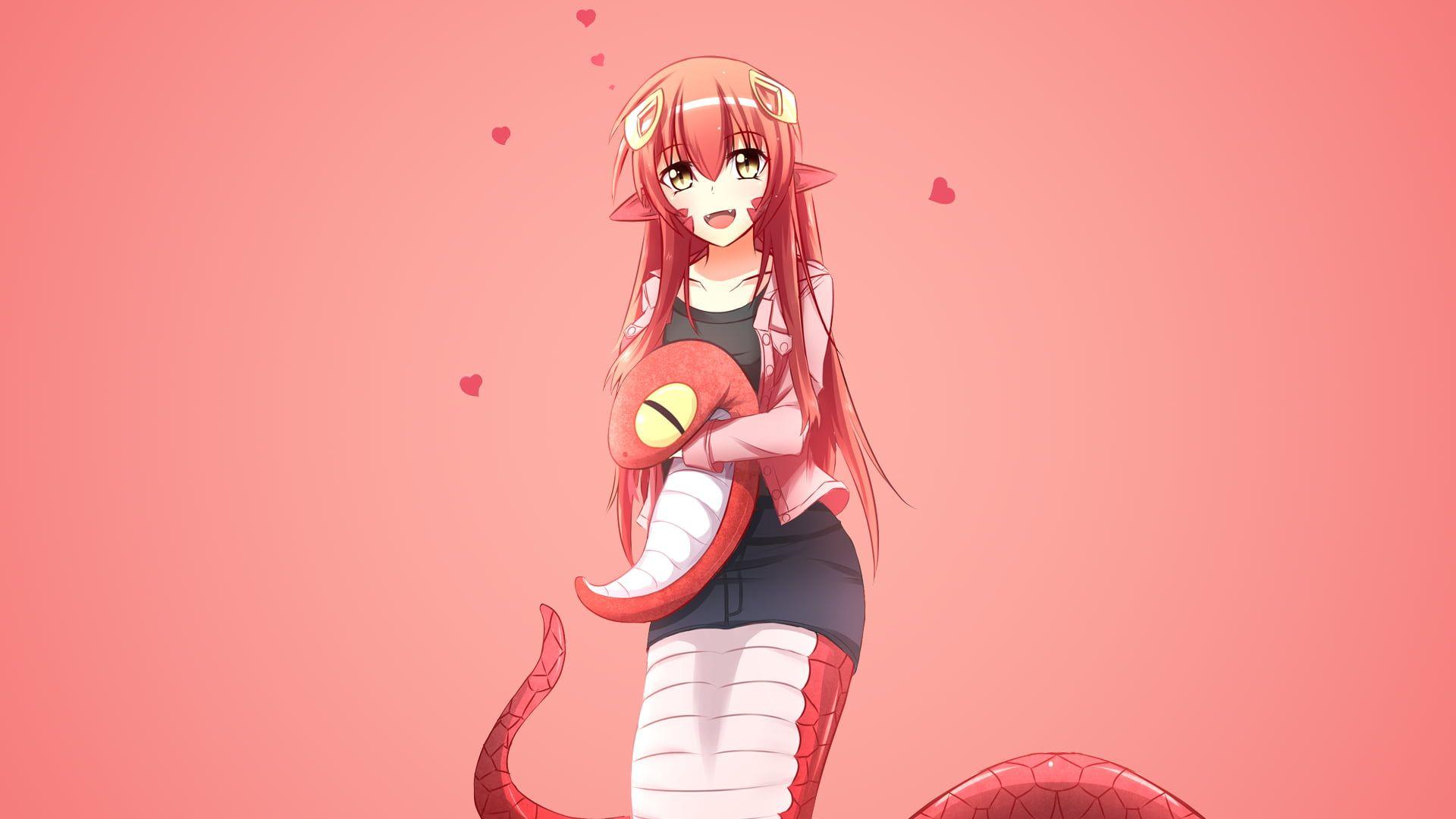 1920x1080 Monster Musume no Iru Nichijou, anime girls, Lamia, Miia (Monmusu) HD wallpaper