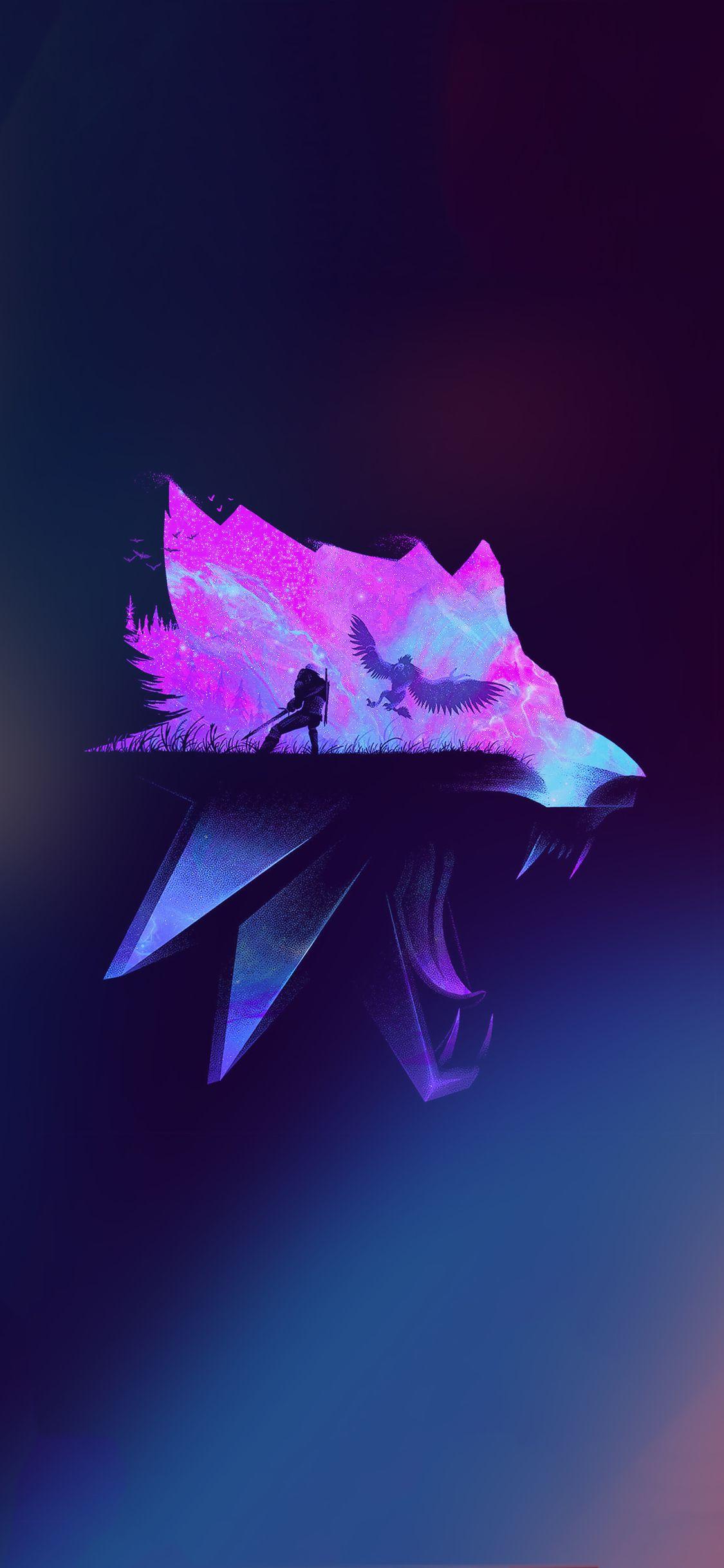 1125x2436 The Witcher Minimalist iPhone XS, iPhone iPhone X HD