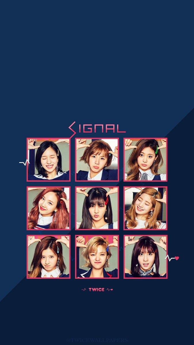 Twice Signal Wallpapers Top Free Twice Signal Backgrounds Wallpaperaccess