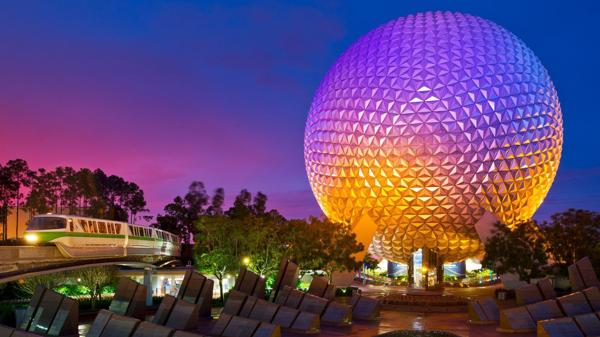 Disney iPhone Wallpaper Epcots Spaceship Earth  20 Magical Disney  Wallpapers For Your Phone  POPSUGAR Tech Photo 8