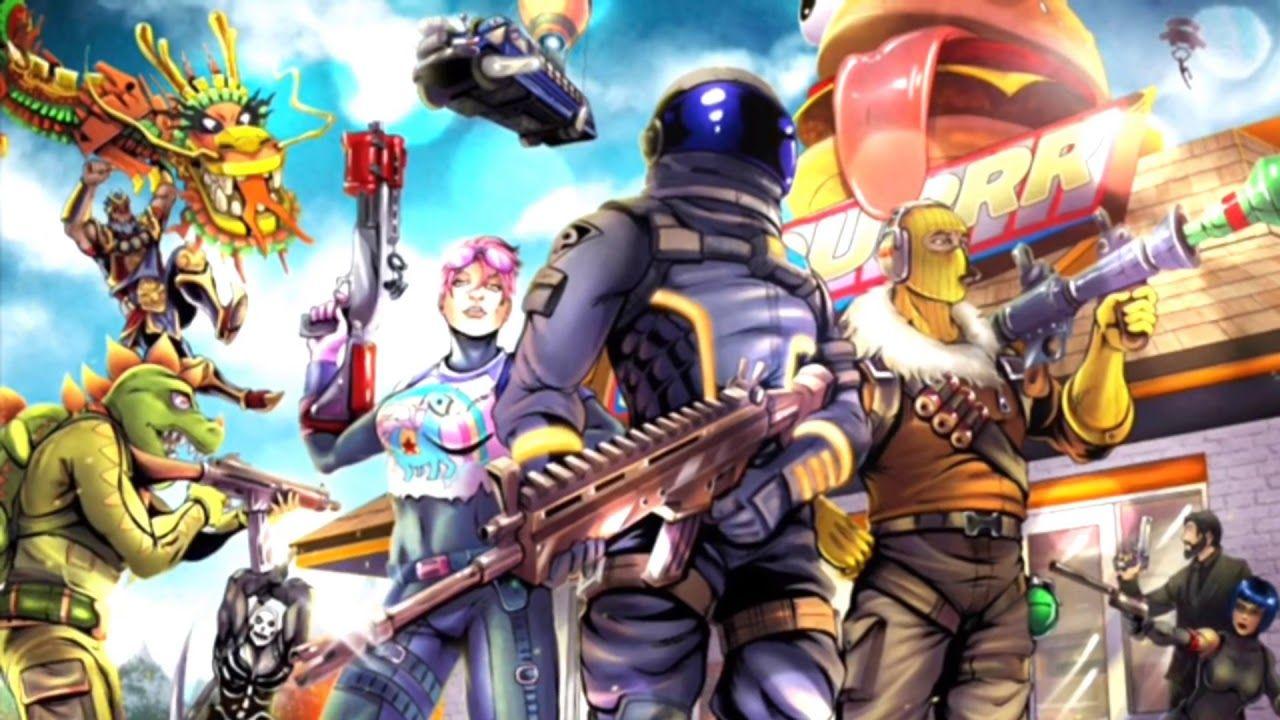 1280x720 Fortnite Wallpaper Montage