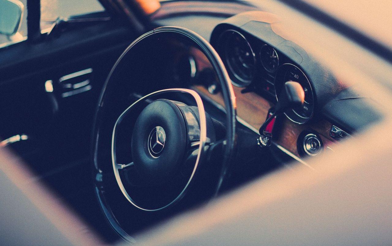 1280x804 Vintage Mercedes Benz Steering Wheel Wallpaper. Vintage Mercedes