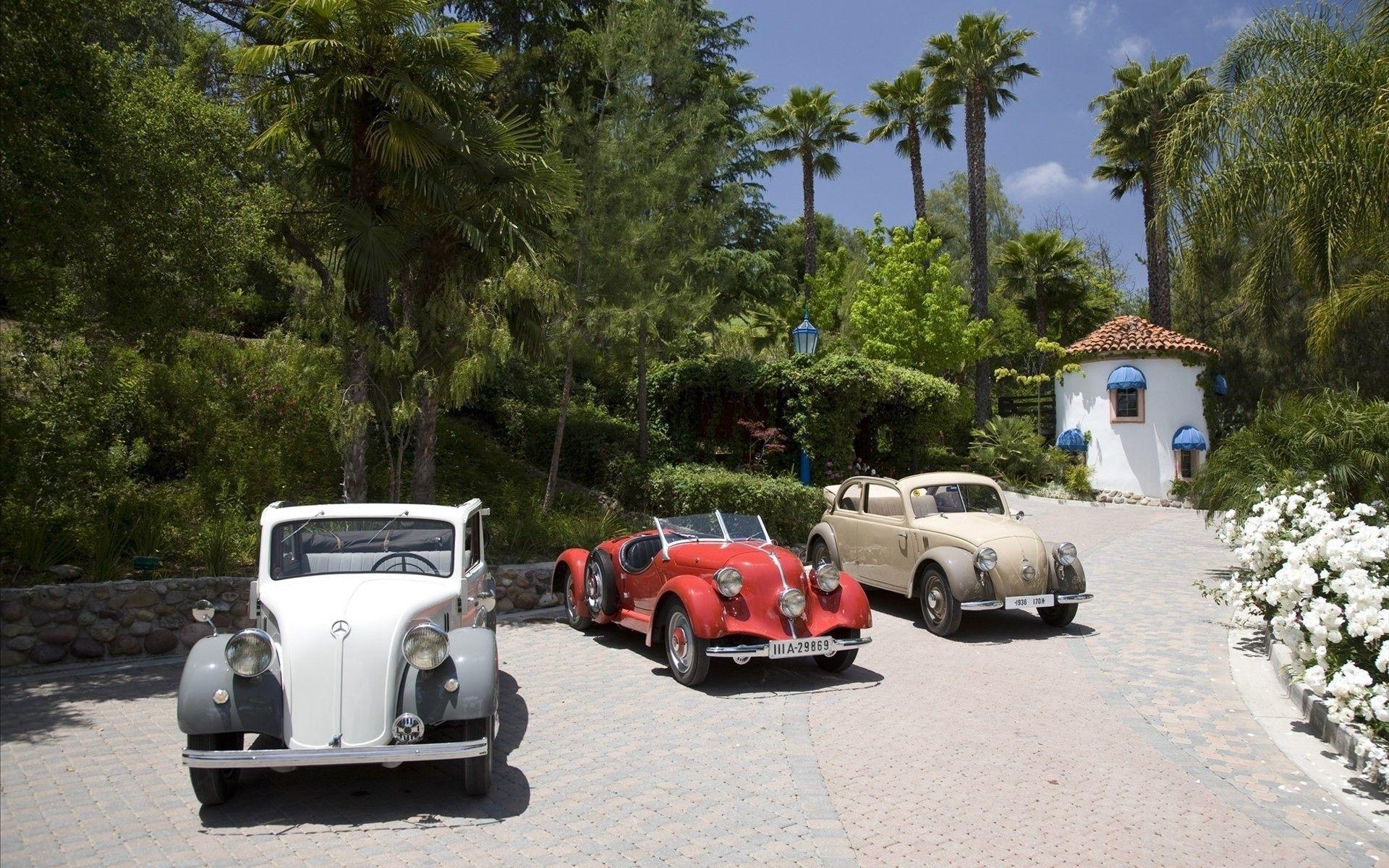 1920x1200 Old Mercedes Coupe Cars