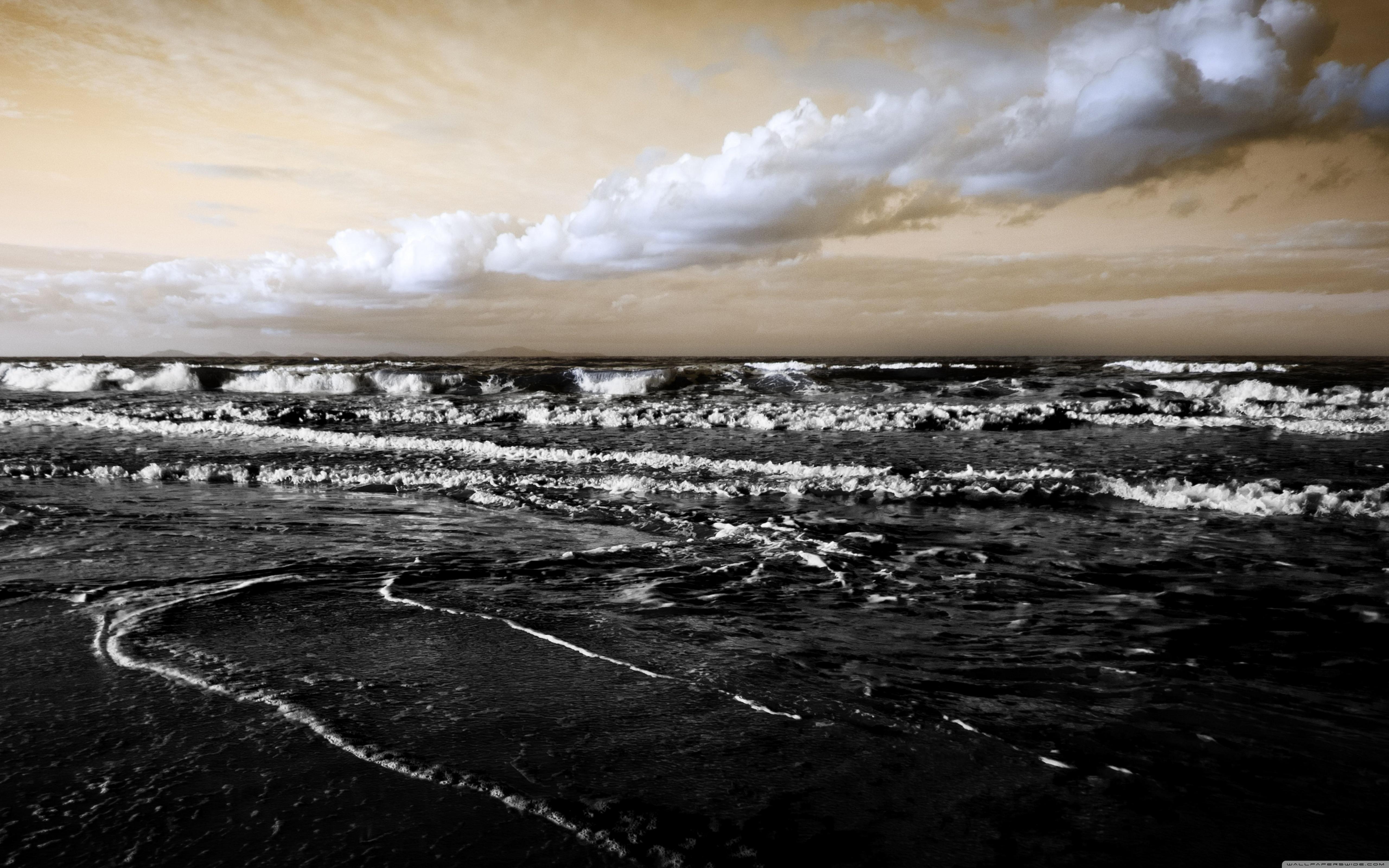 5120x3200 Dark Waves Wallpaper