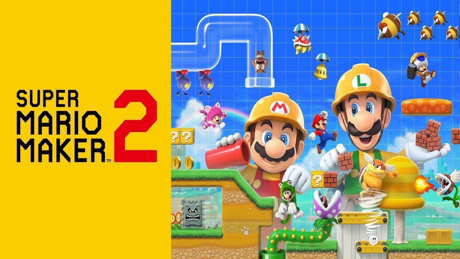 Super Mario Maker 2 Wallpapers Top Free Super Mario Maker 2 Backgrounds Wallpaperaccess