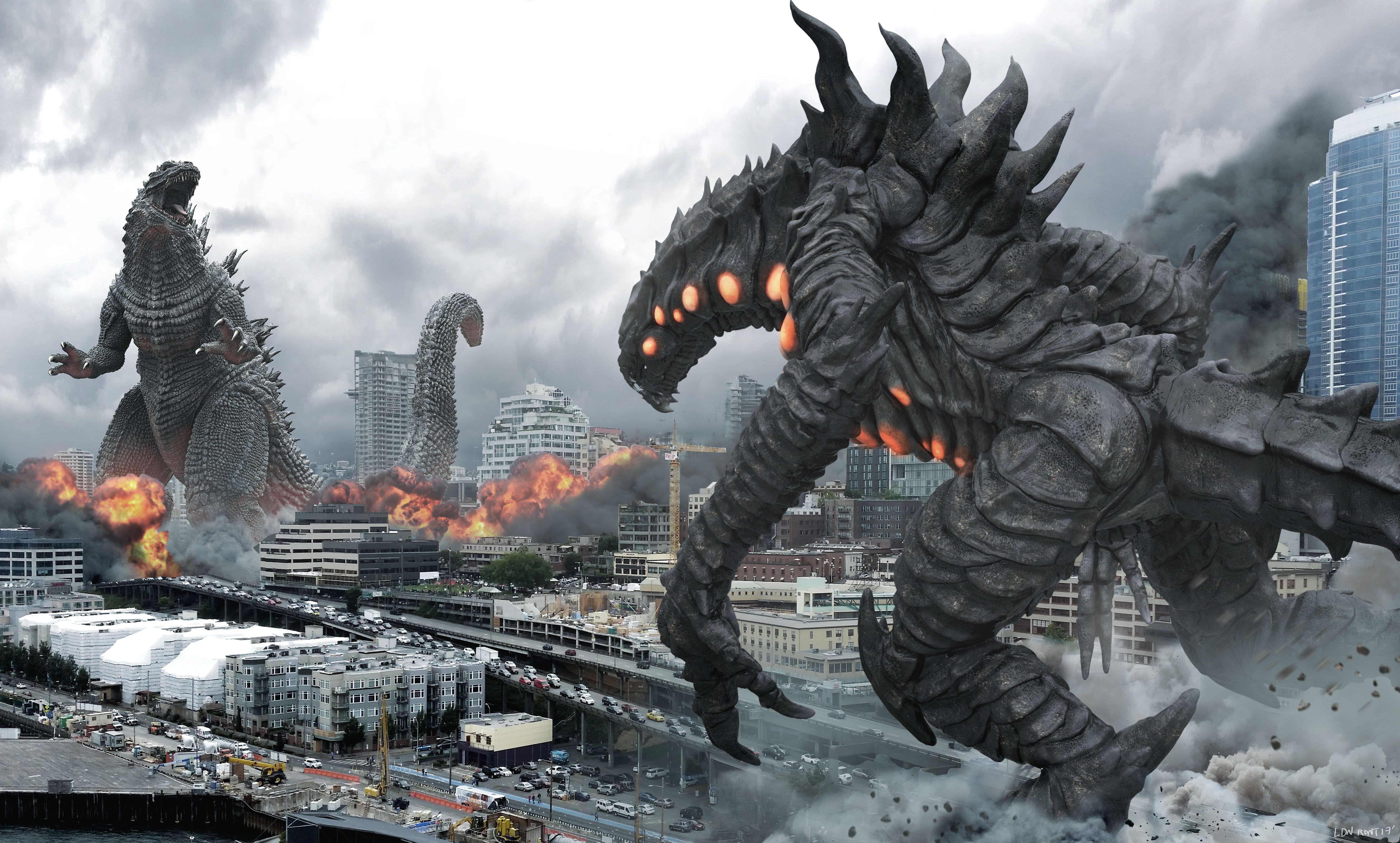5312x3200 Free download Godzilla Wallpaper and Background Image stmednet