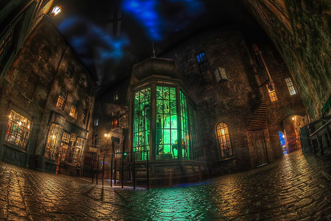 1280x853 image Florida USA Disney World Epcot Orlando HDR Parks Night Street
