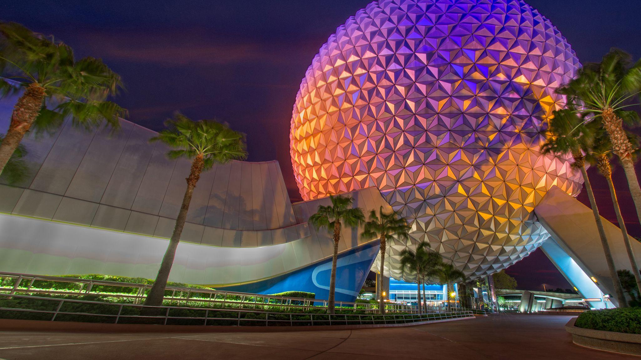 Epcot at Night Wallpapers Top Free Epcot at Night Backgrounds