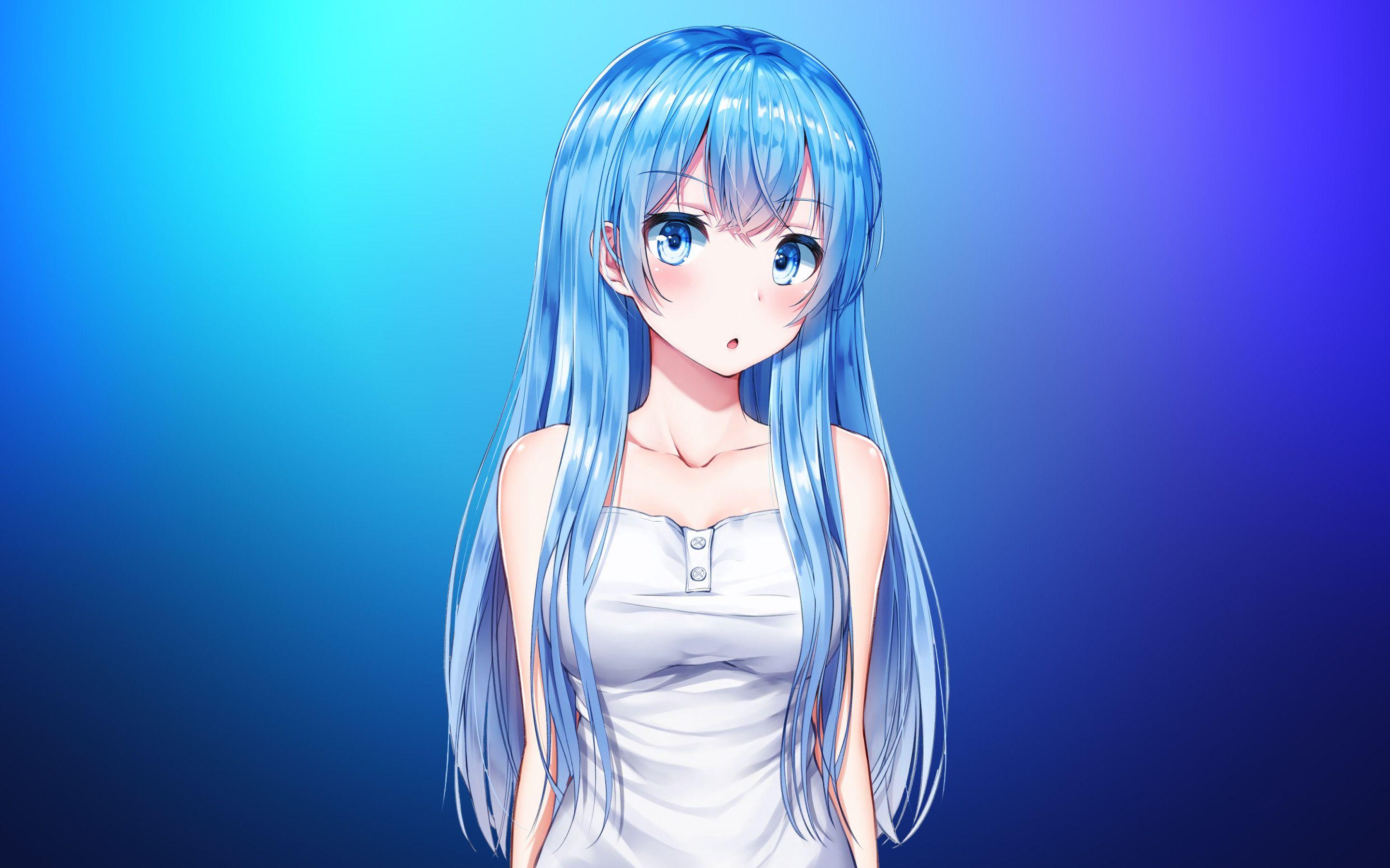 Anime Blue 4k Wallpapers Top Free Anime Blue 4k Backgrounds