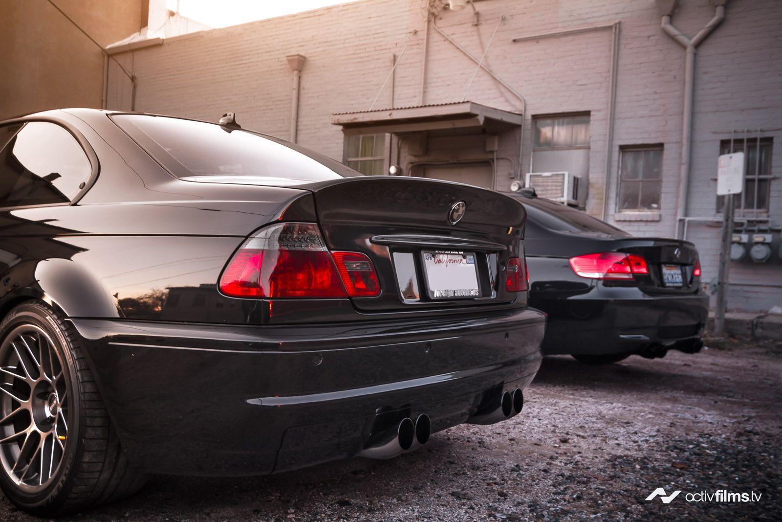 1600x1067 Wallpaper: BMW E92 M3 And BMW E46 M3 By ActivFilms.TV