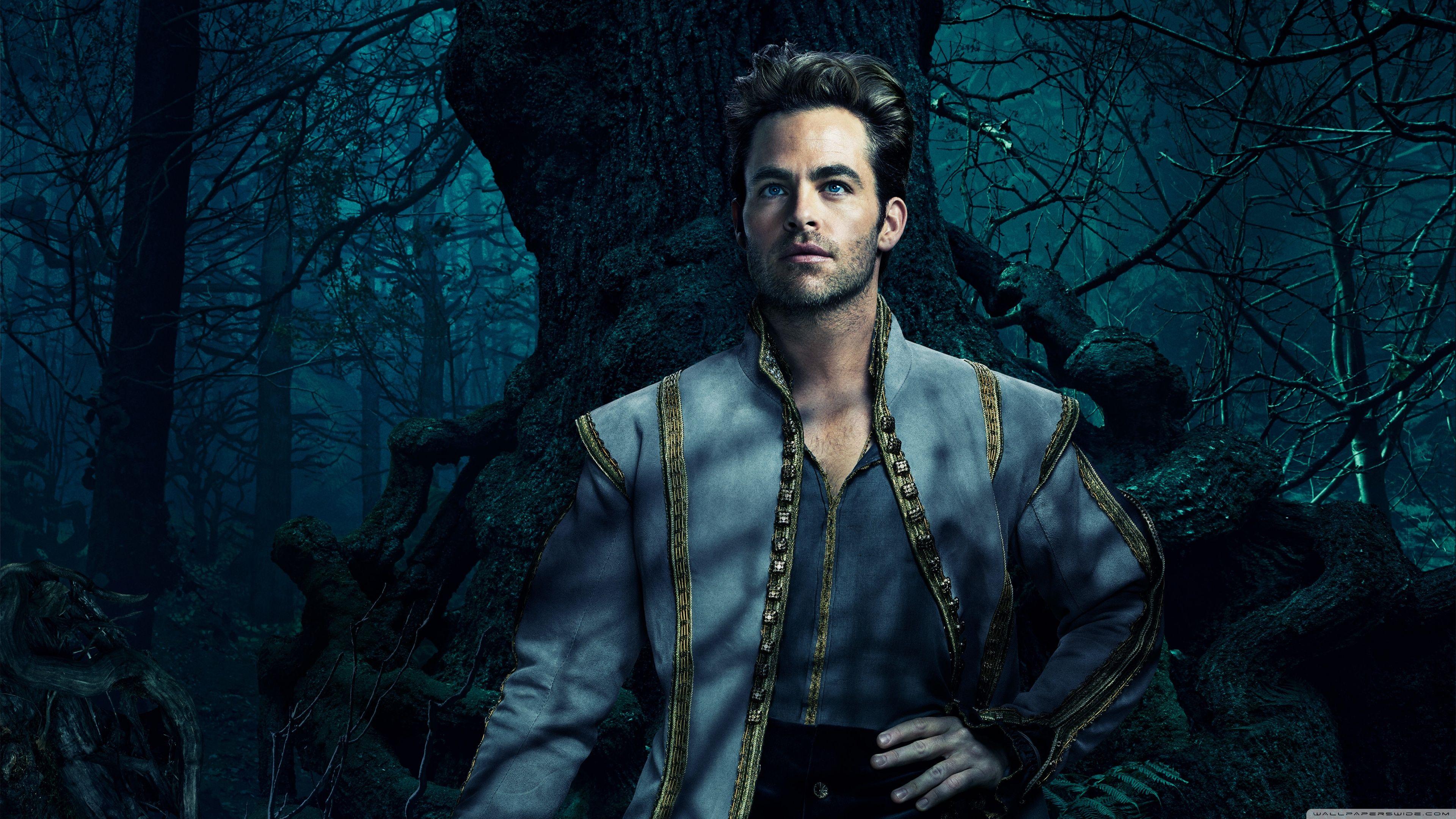 3840x2160 Into the Woods Chris Pine as Cinderella's Prince Ultra HD Desktop