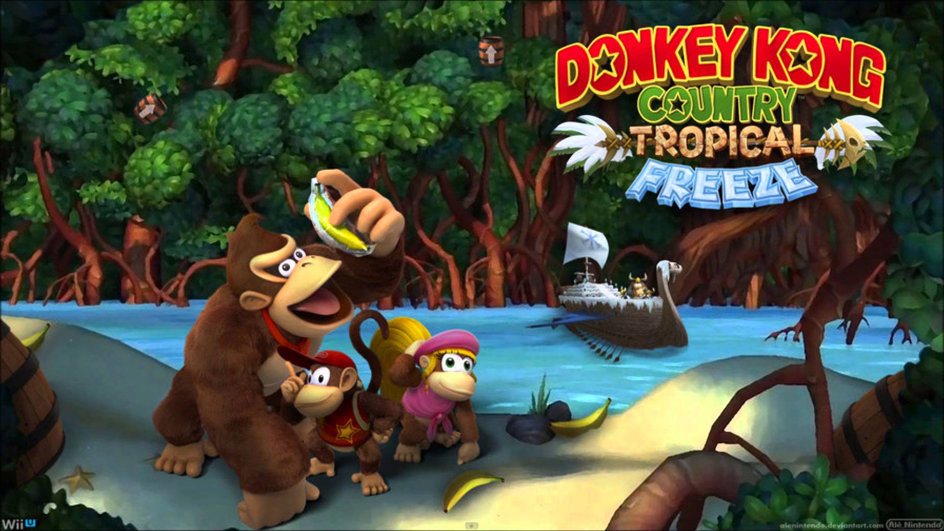 1920x1080 Donkey Kong Country Tropical Freeze review. Best Buy Blog