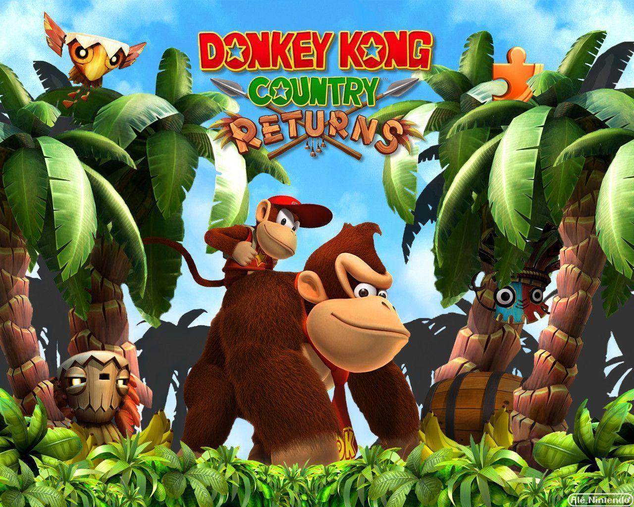 1280x1024 Donkey Kong Country Wallpaper