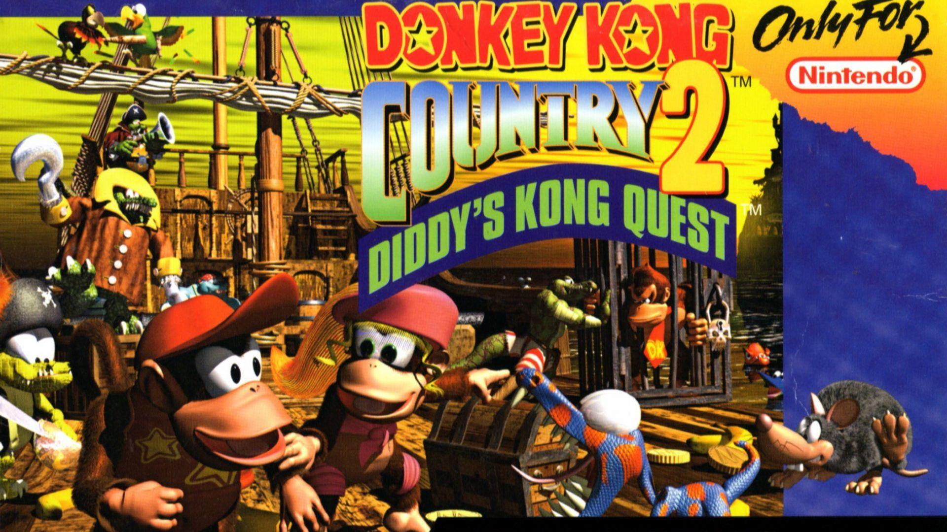 1920x1080 Donkey Kong Country 2 HD Remake is absolutely stunning in Unity