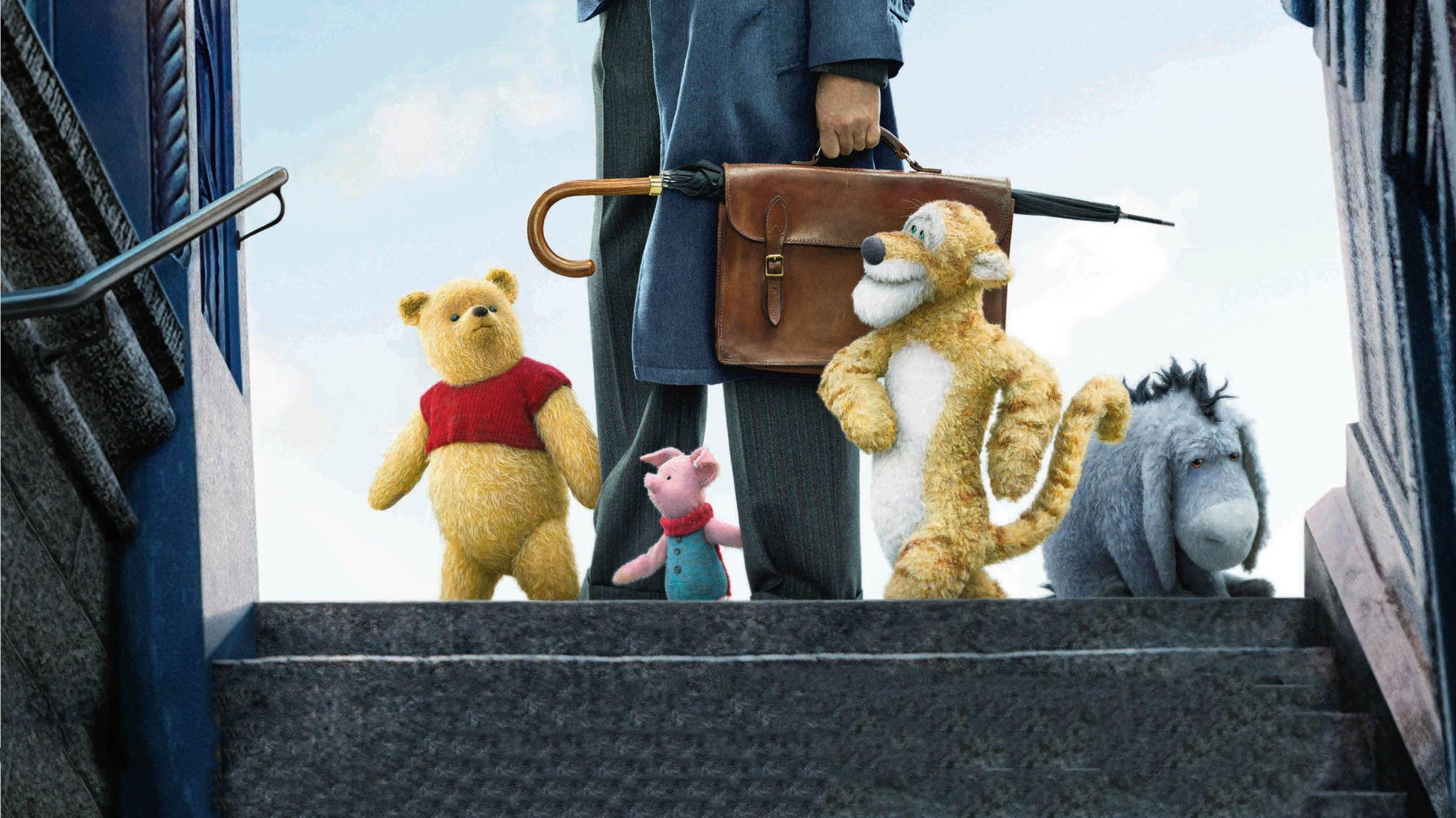 2560x1439 Eeyore, Tigger, Piglet, Winnie The Pooh, Poster, Christopher